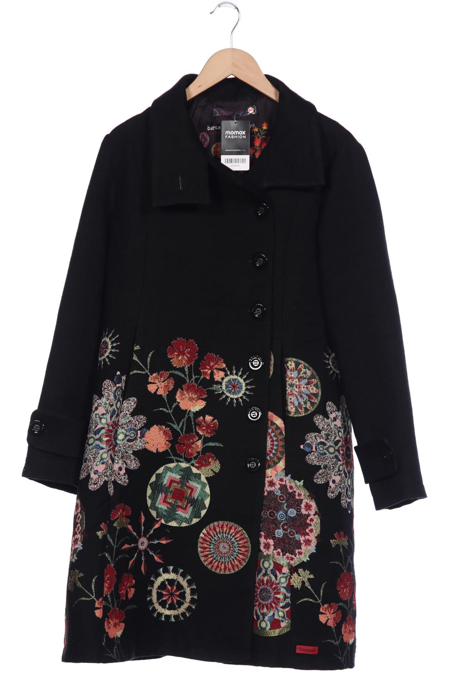 

Desigual Damen Mantel, schwarz, Gr. 44