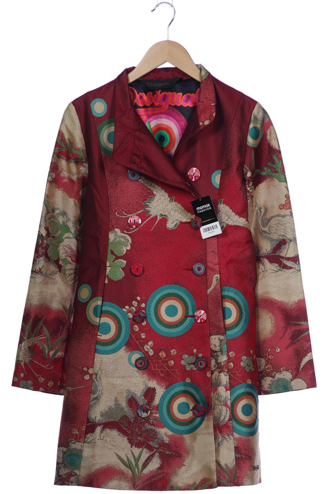 

Desigual Damen Mantel, bordeaux, Gr. 40