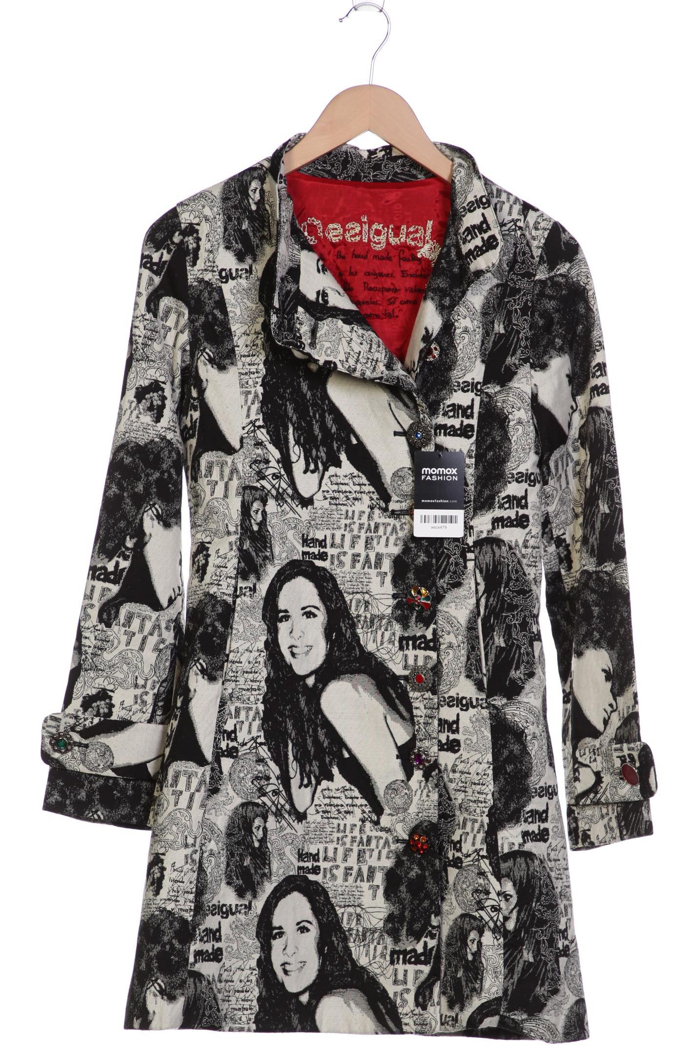 

Desigual Damen Mantel, schwarz