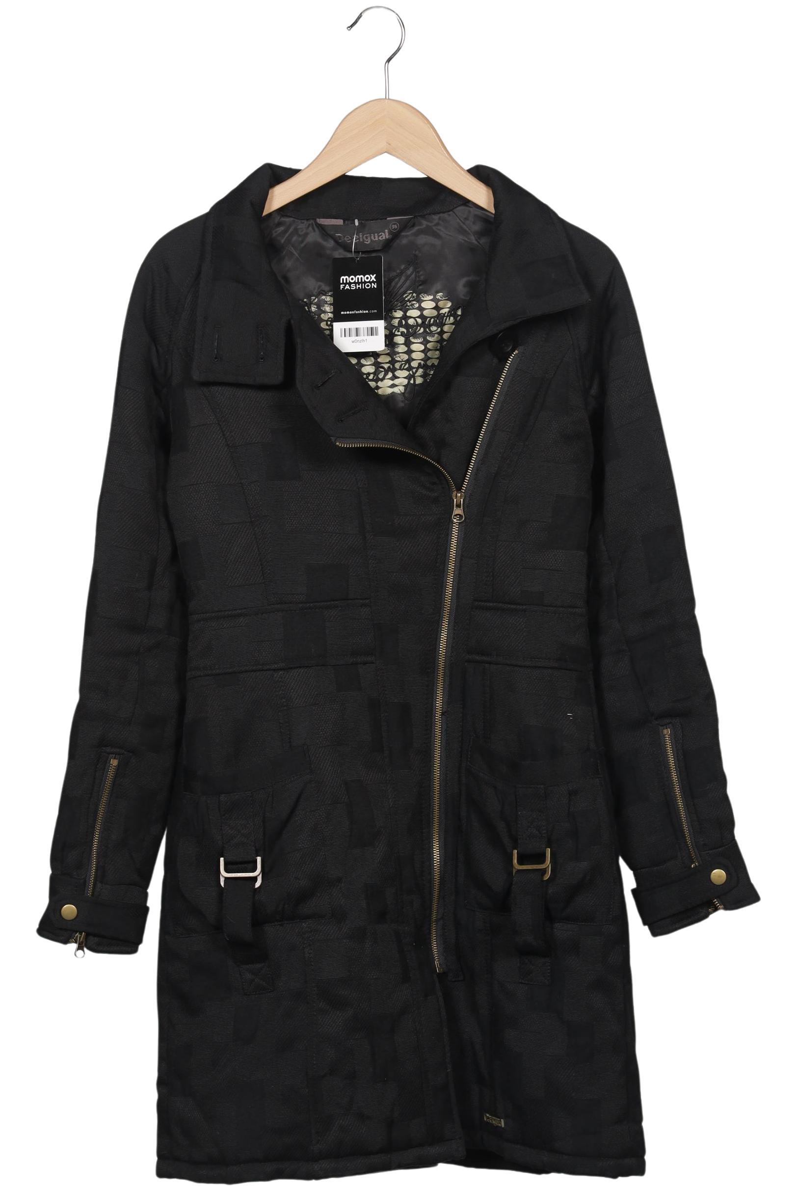 

Desigual Damen Mantel, schwarz, Gr. 36