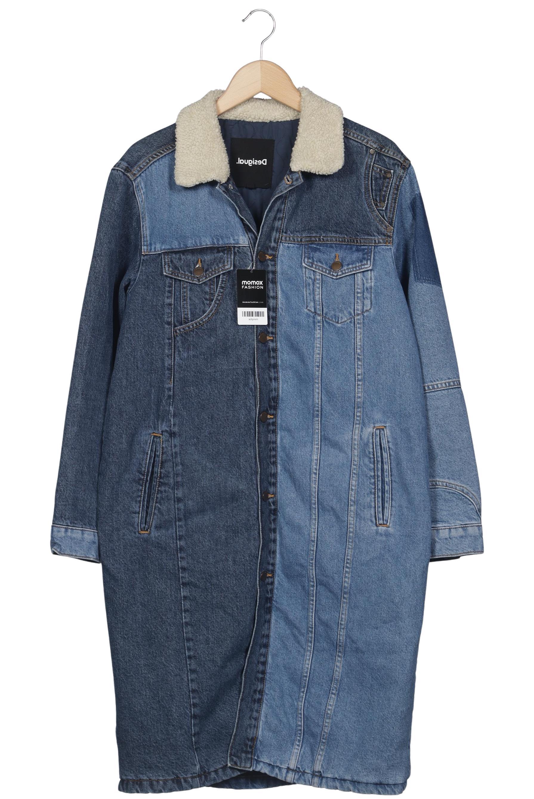 

Desigual Damen Mantel, blau, Gr. 38