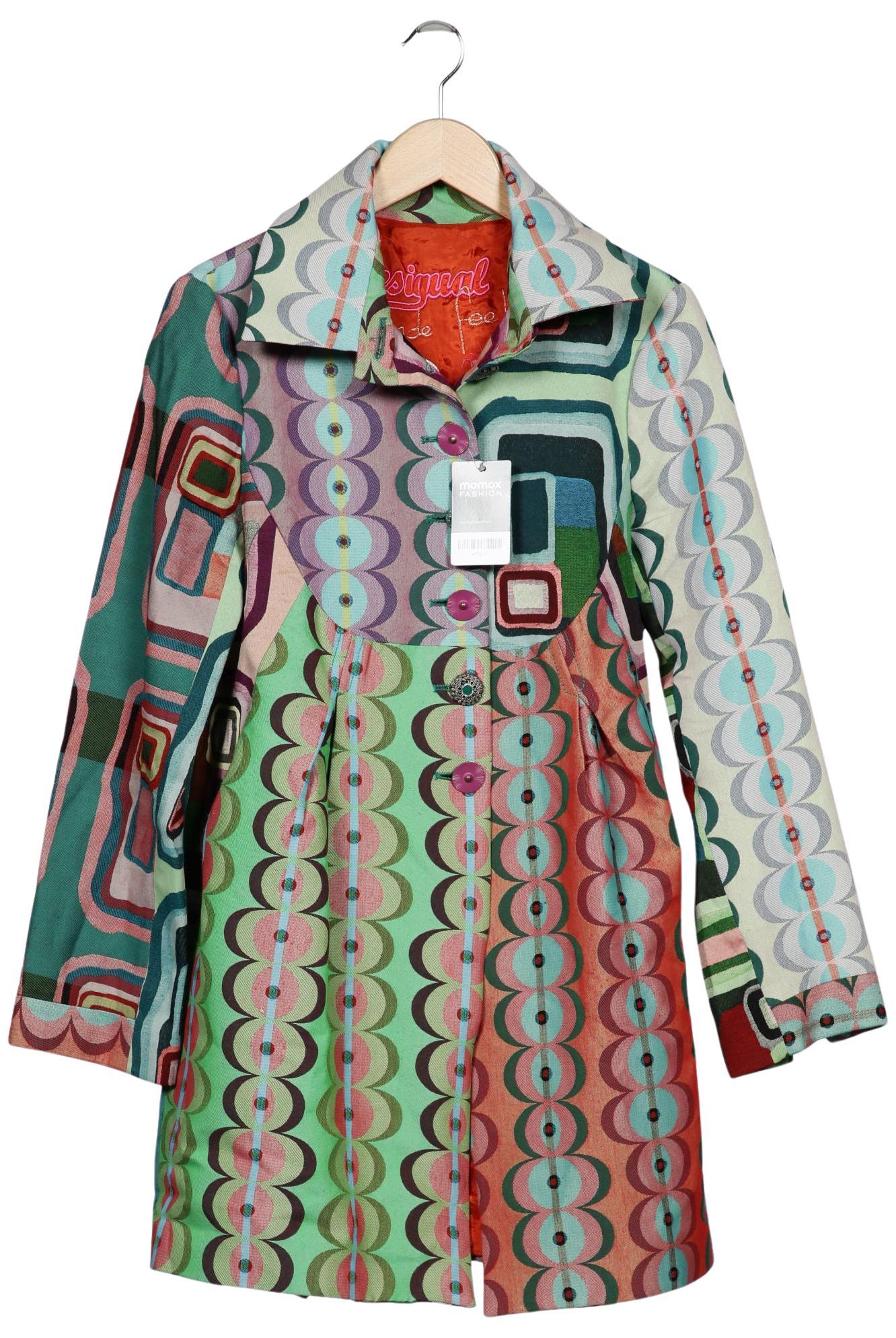 

Desigual Damen Mantel, mehrfarbig, Gr. 46