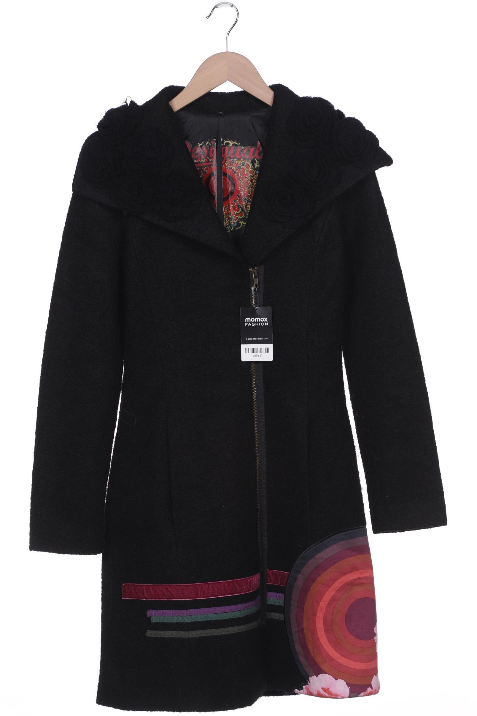 

Desigual Damen Mantel, schwarz