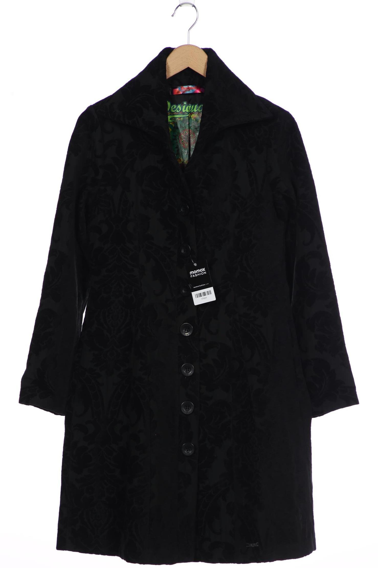 

Desigual Damen Mantel, schwarz, Gr. 40