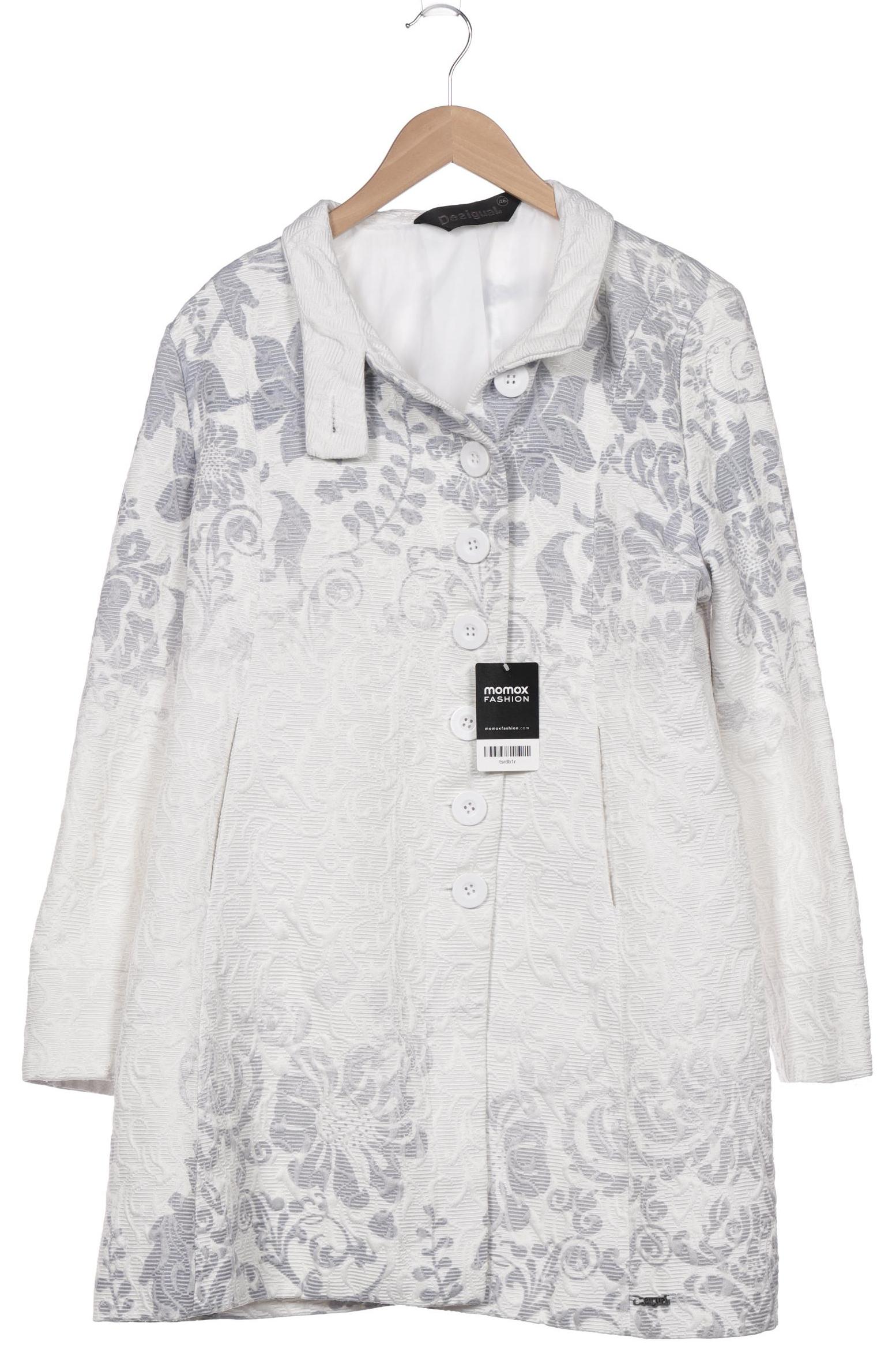 

Desigual Damen Mantel, weiß