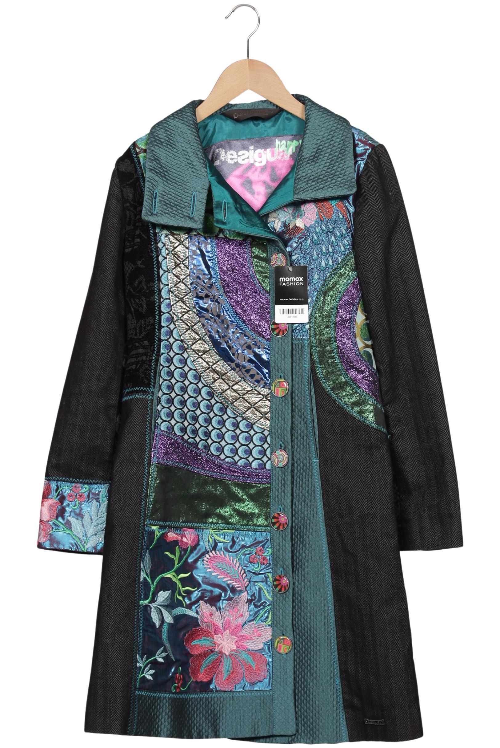 

Desigual Damen Mantel, mehrfarbig, Gr. 36