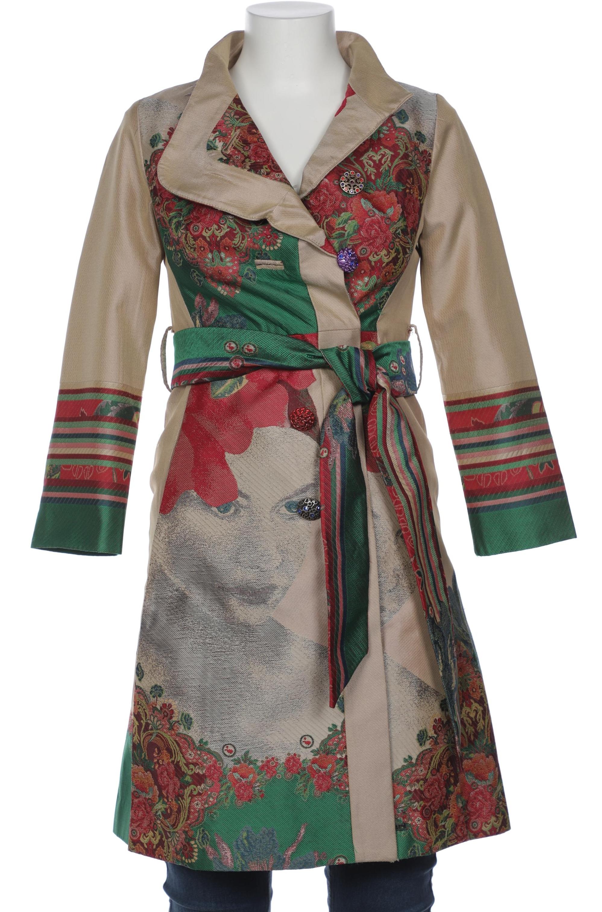 

Desigual Damen Mantel, mehrfarbig, Gr. 38