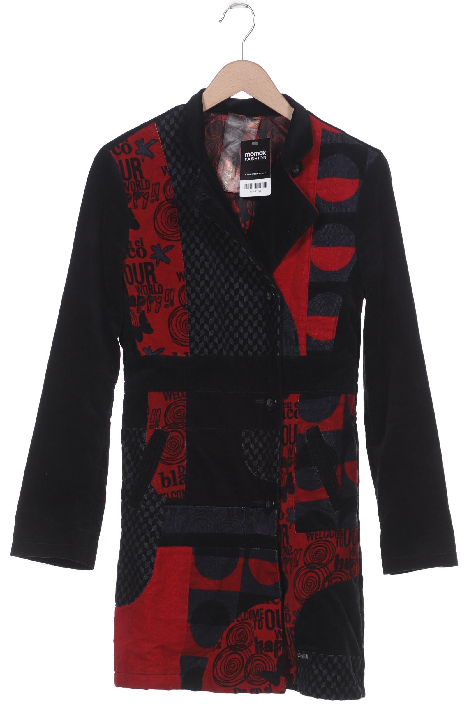 

Desigual Damen Mantel, schwarz, Gr. 40