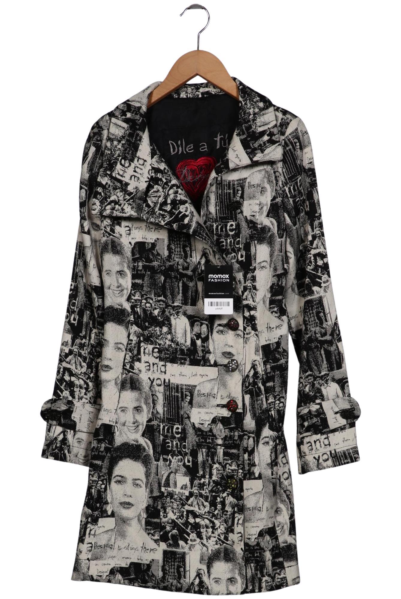 

Desigual Damen Mantel, grau, Gr. 32