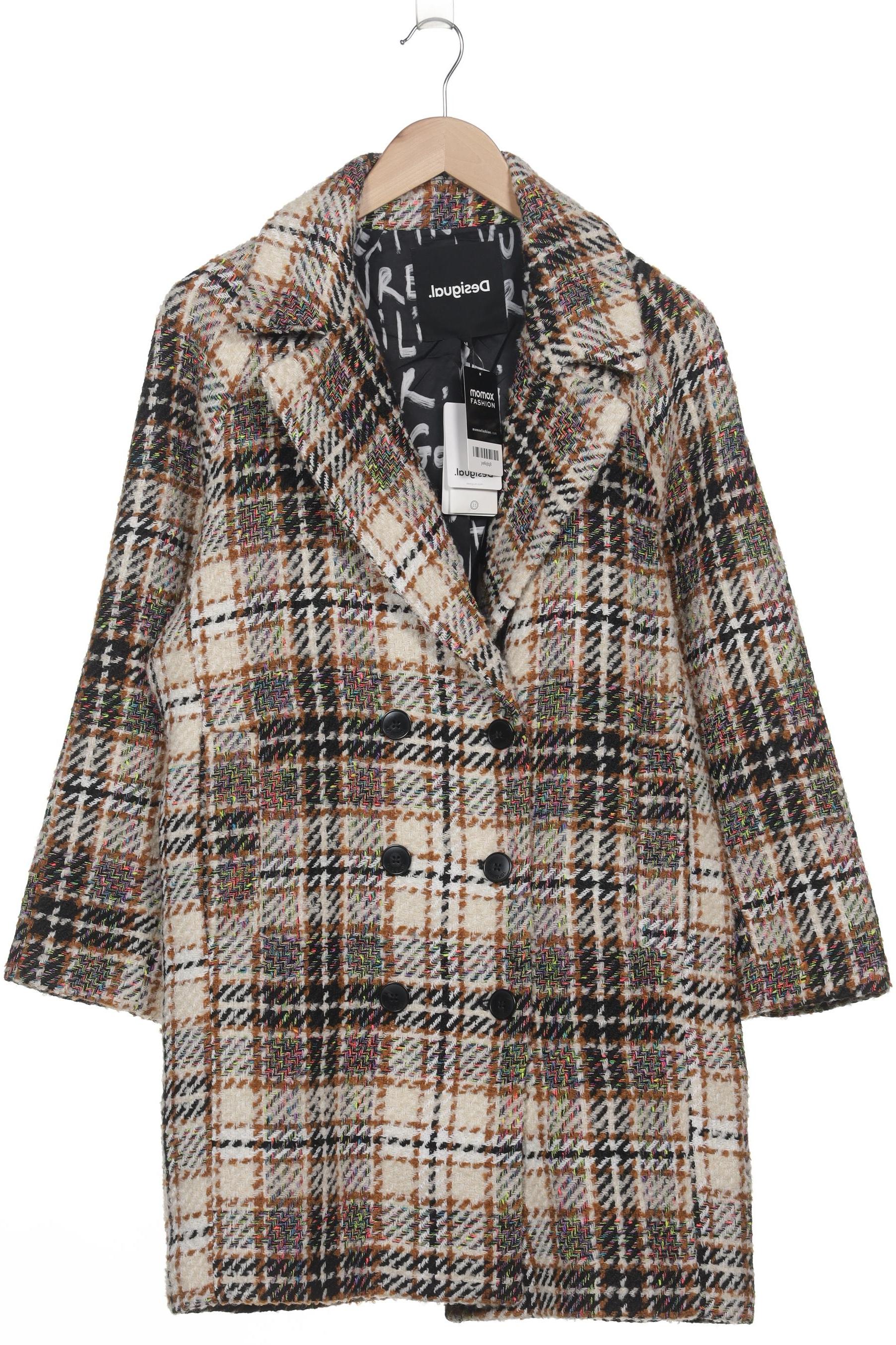 

Desigual Damen Mantel, mehrfarbig, Gr. 38