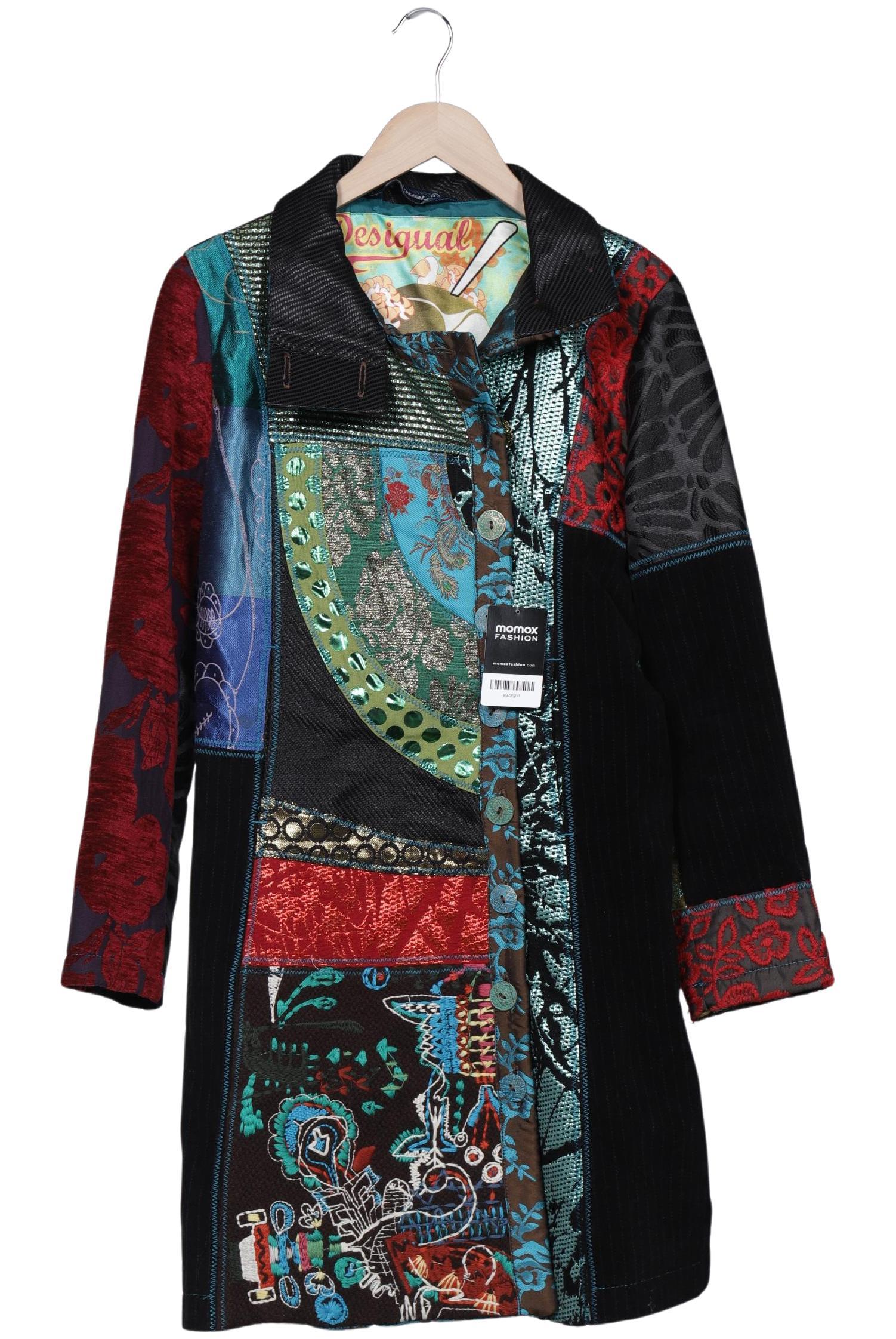 

Desigual Damen Mantel, mehrfarbig, Gr. 42