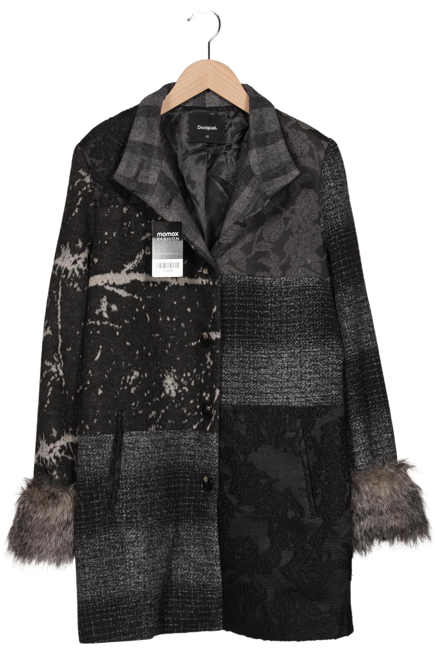 

Desigual Damen Mantel, grau, Gr. 42