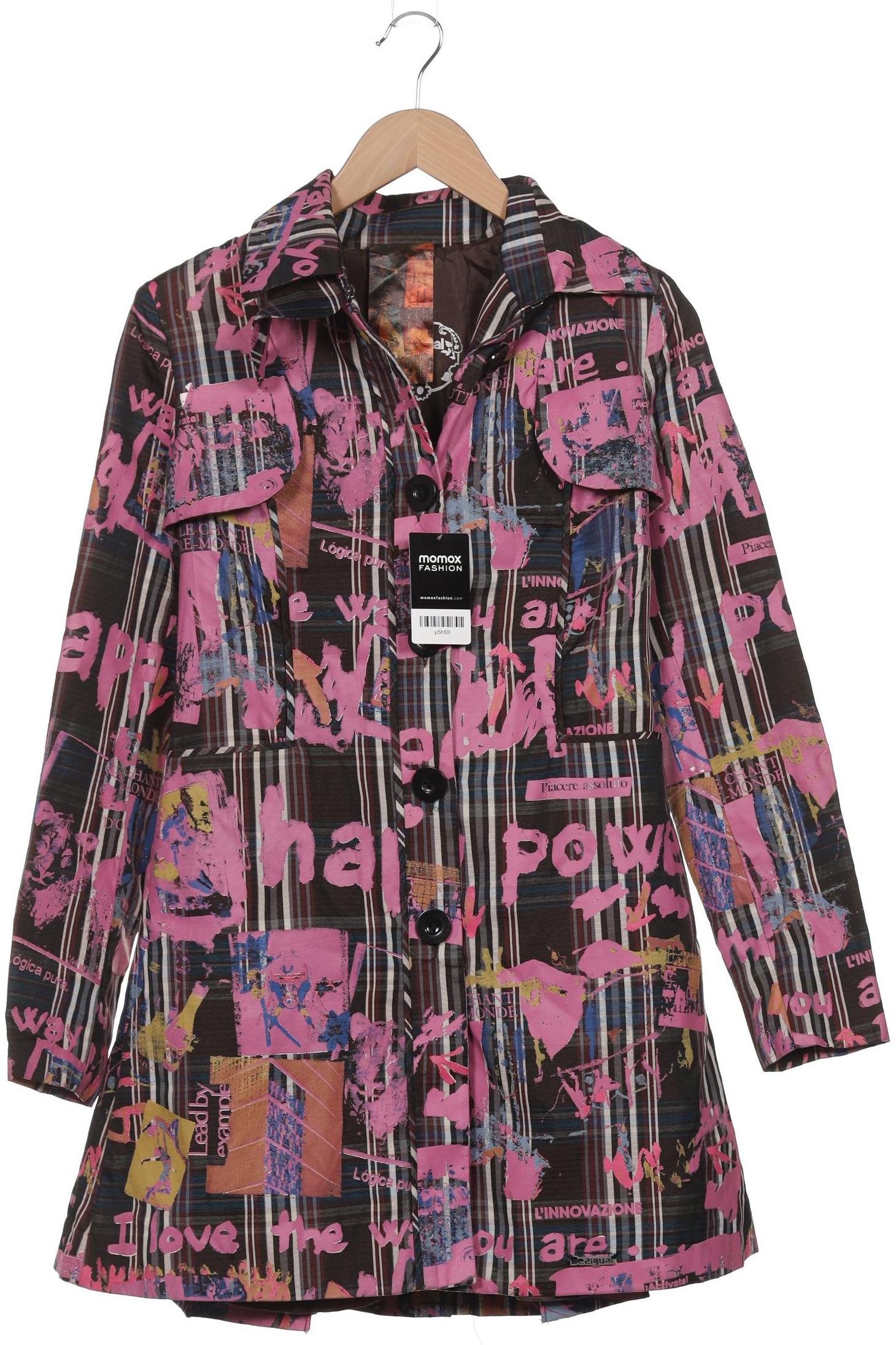 

Desigual Damen Mantel, mehrfarbig, Gr. 38