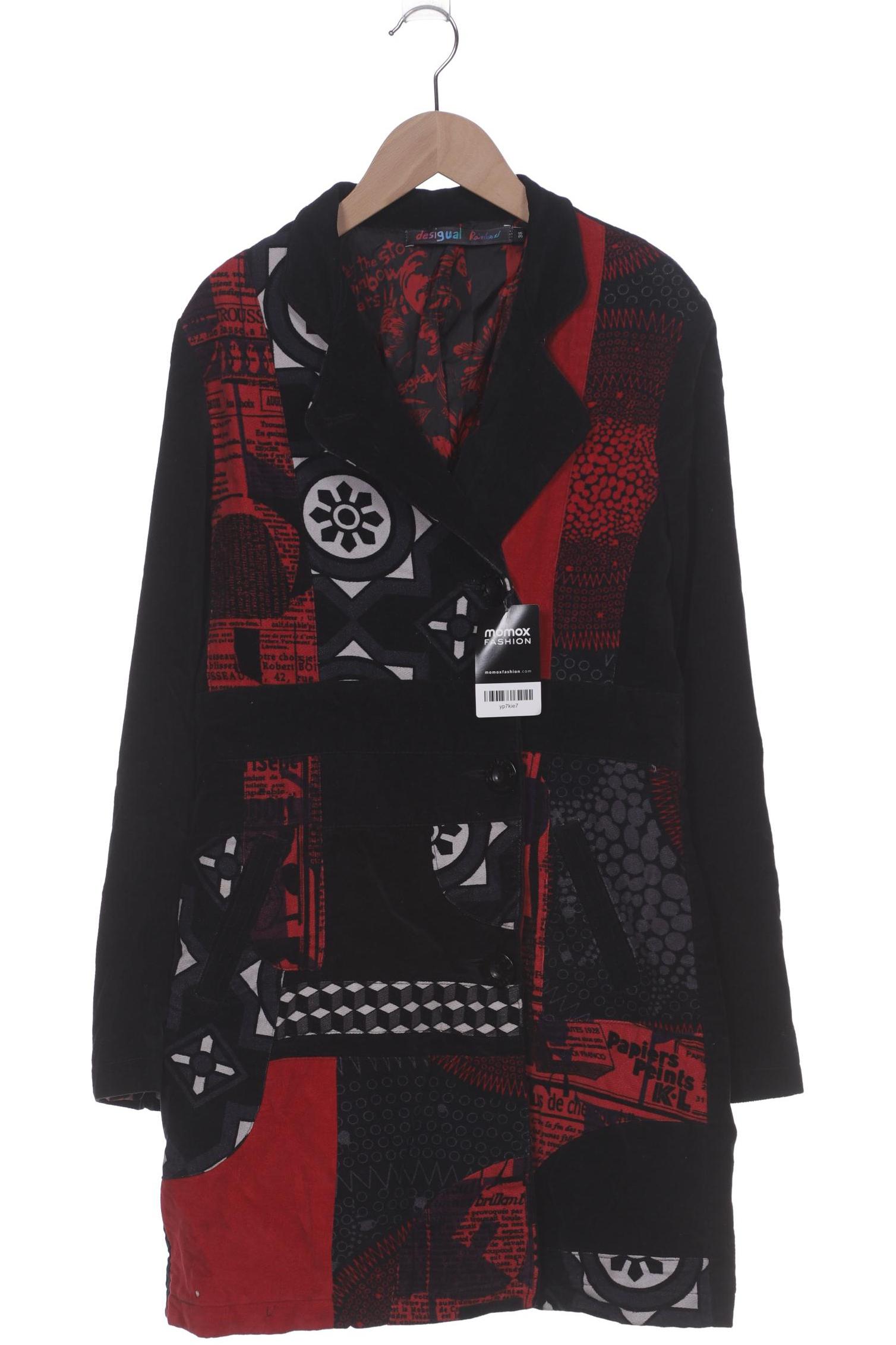 

Desigual Damen Mantel, schwarz, Gr. 38