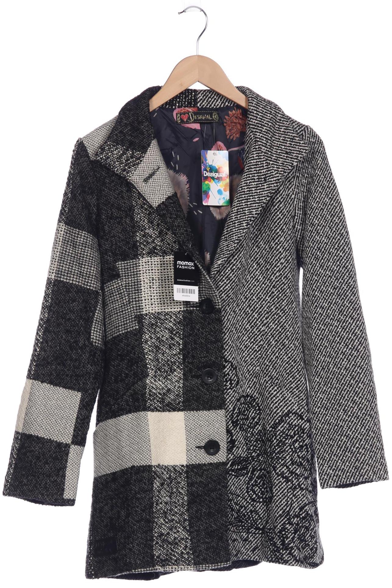 

Desigual Damen Mantel, grau, Gr. 40