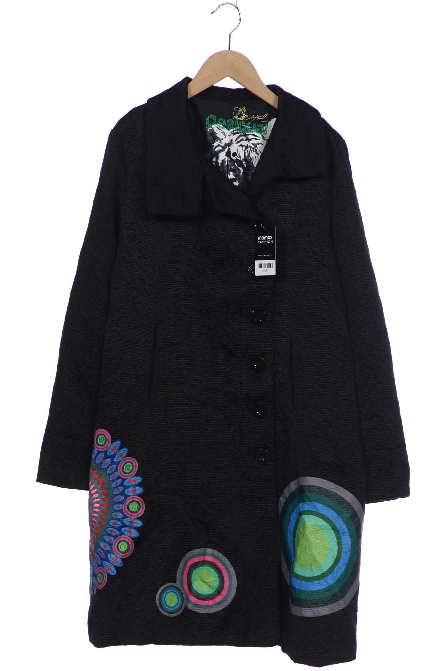 

Desigual Damen Mantel, schwarz, Gr. 42