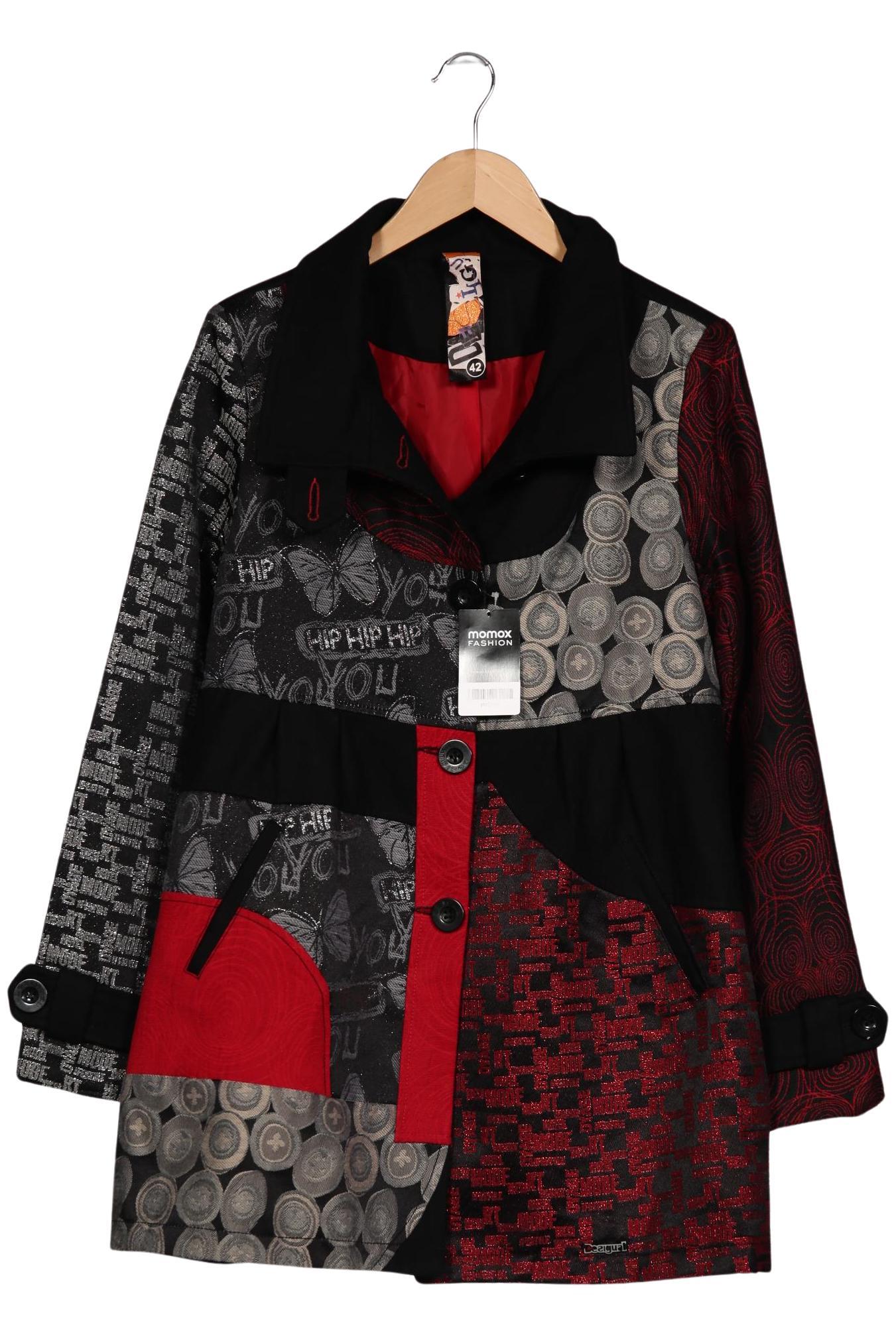 

Desigual Damen Mantel, mehrfarbig, Gr. 42