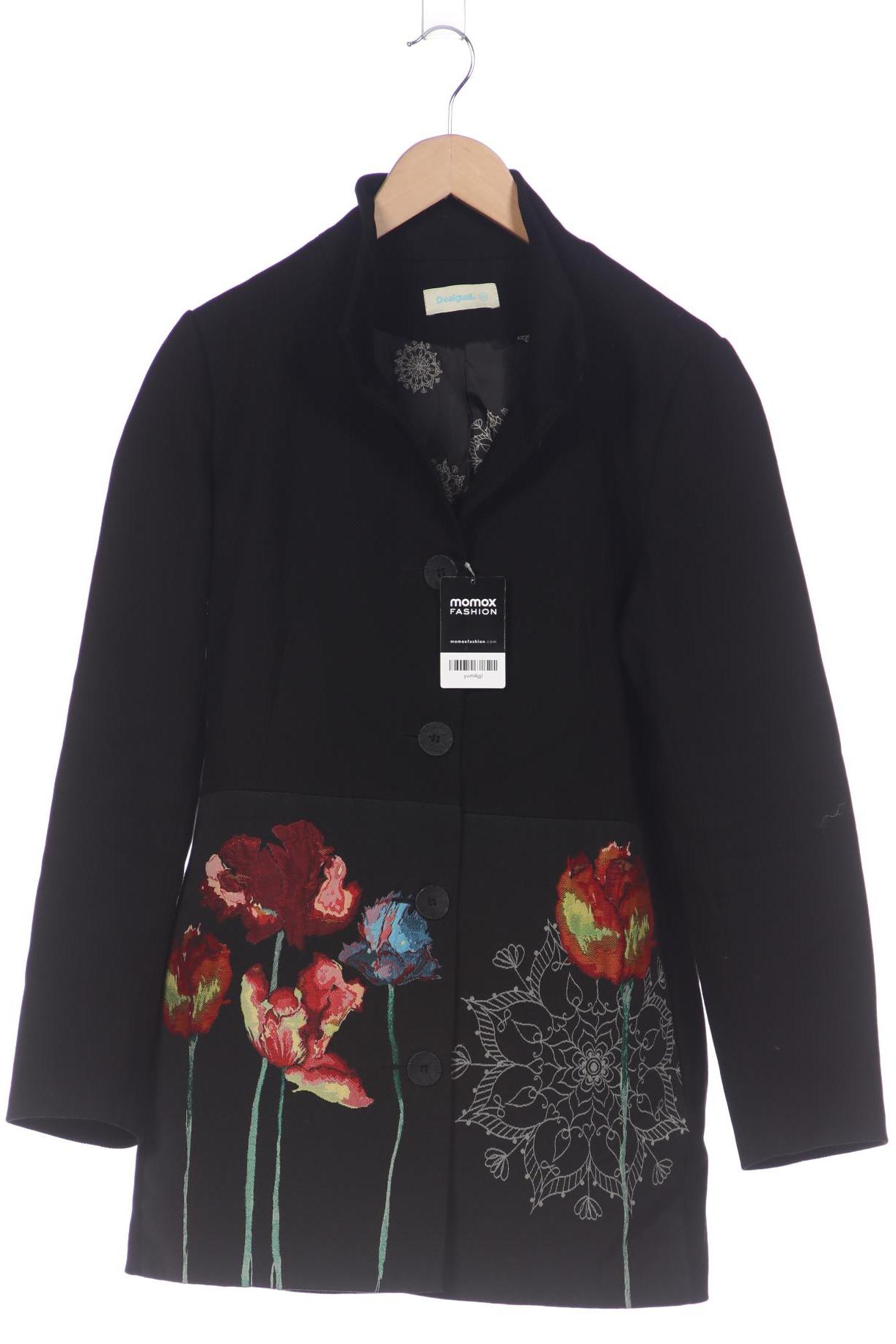 

Desigual Damen Mantel, schwarz, Gr. 42