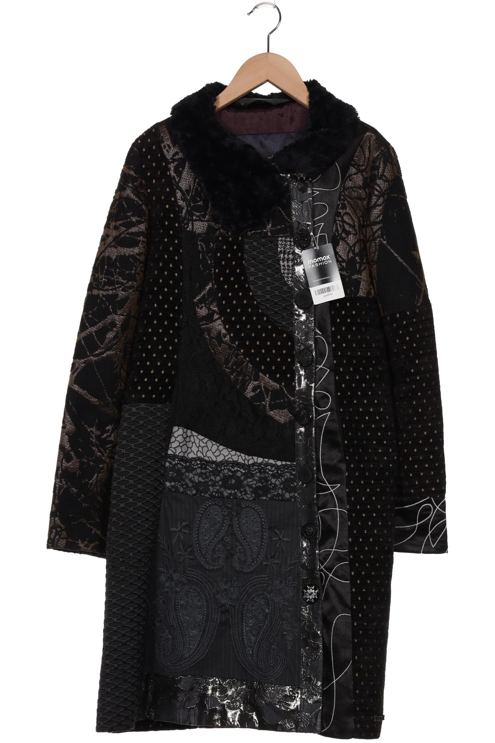 

Desigual Damen Mantel, schwarz, Gr. 40