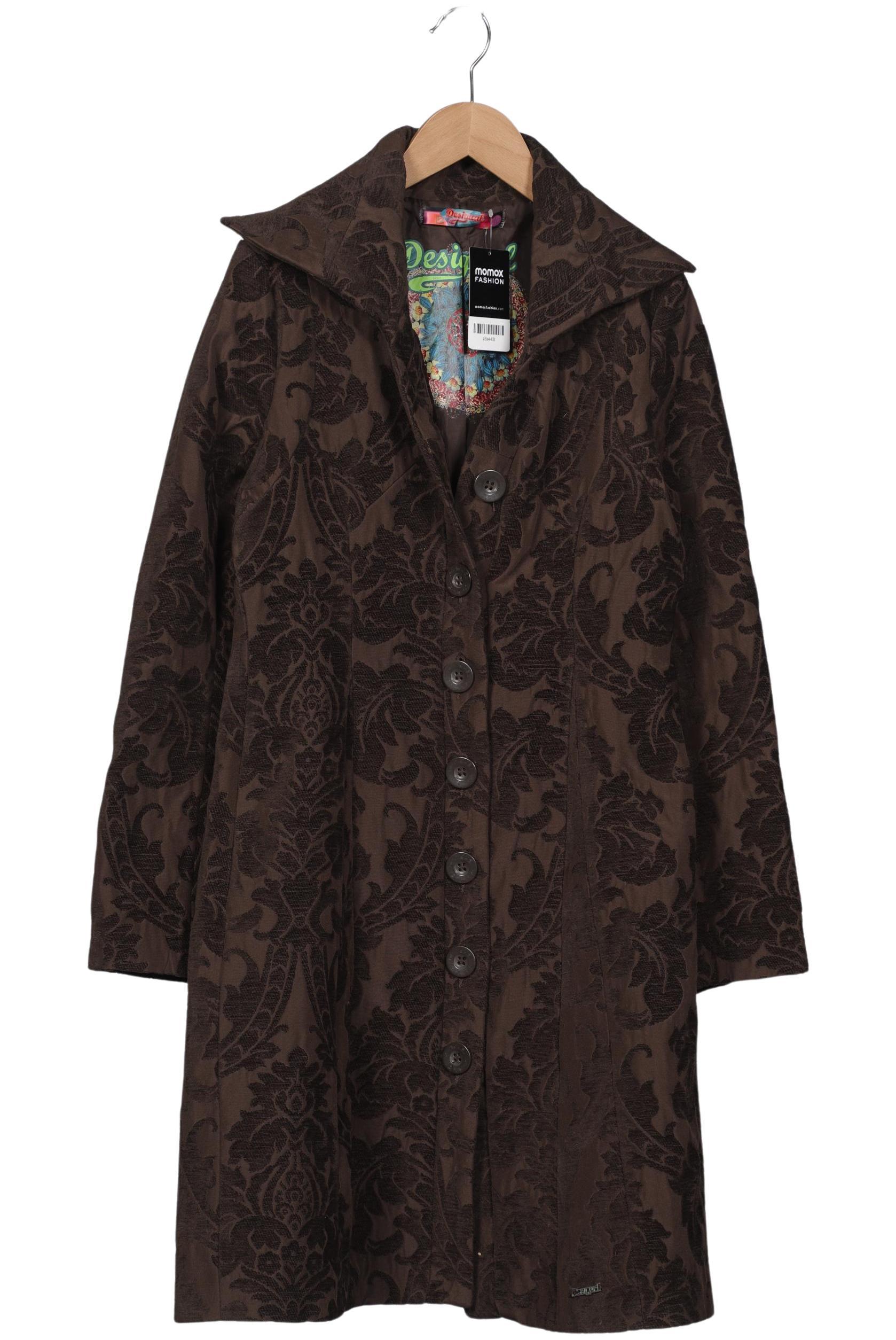 

Desigual Damen Mantel, braun, Gr. 40