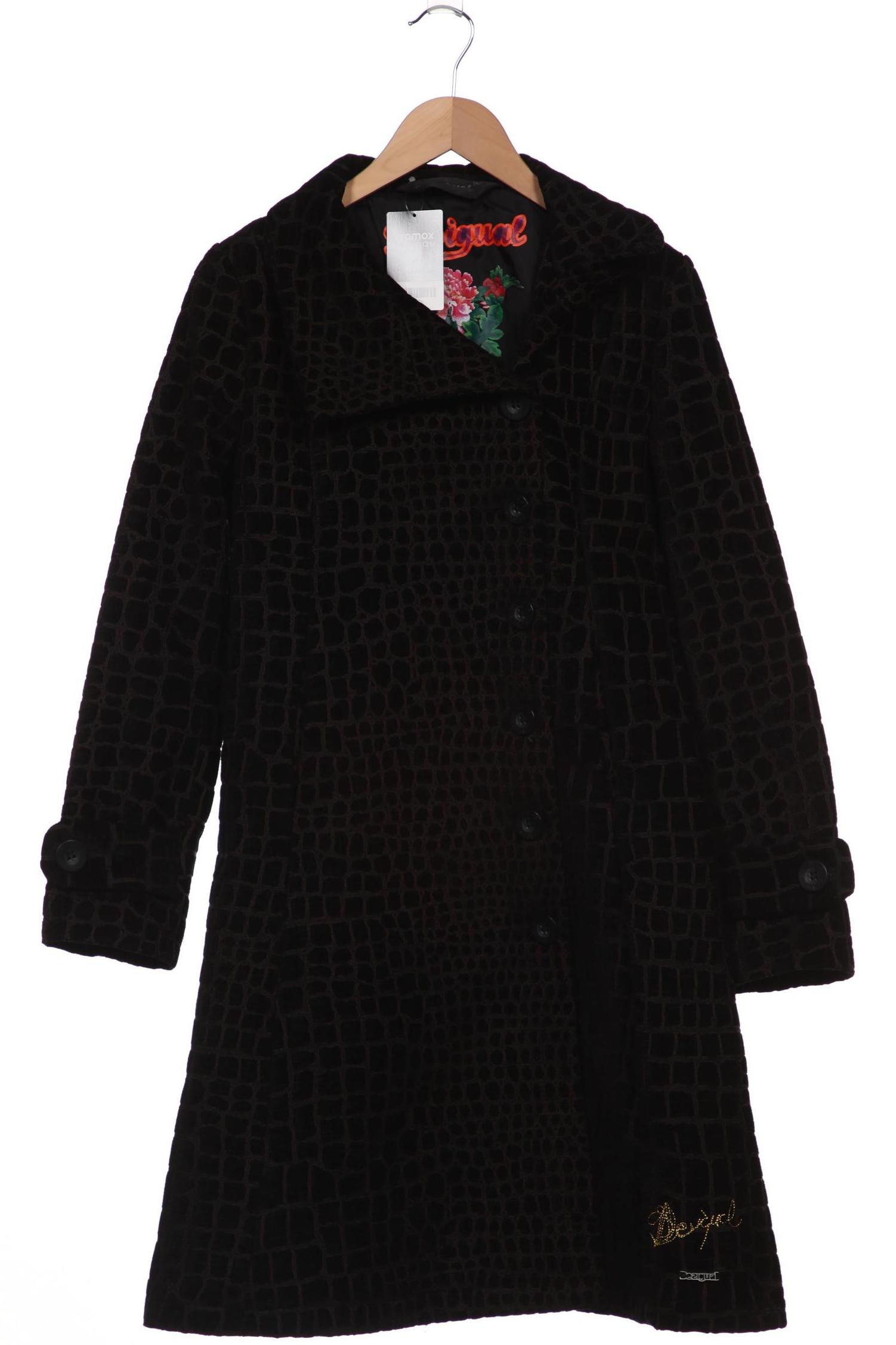 

Desigual Damen Mantel, schwarz