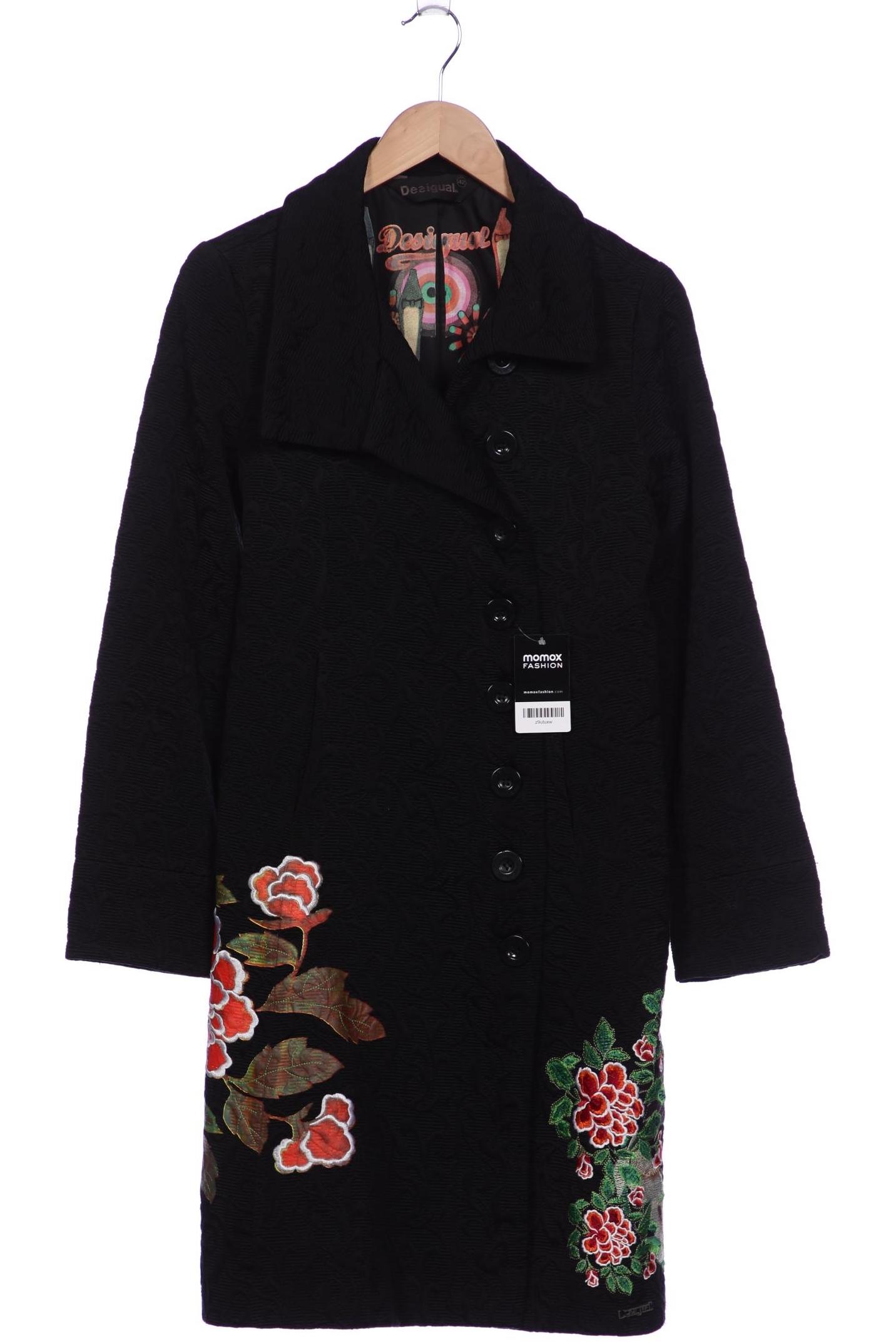 

Desigual Damen Mantel, schwarz, Gr. 42