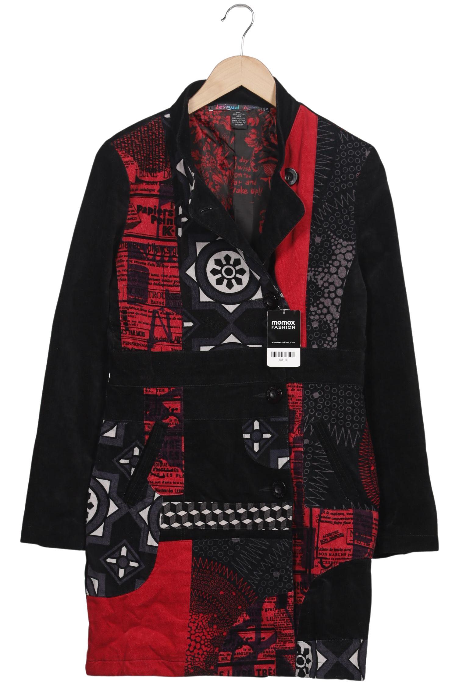 

Desigual Damen Mantel, mehrfarbig, Gr. 40