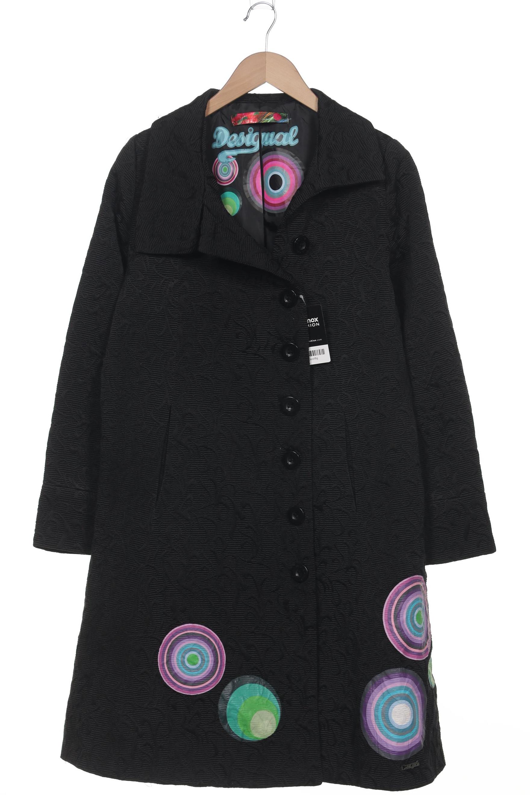 

Desigual Damen Mantel, schwarz, Gr. 44