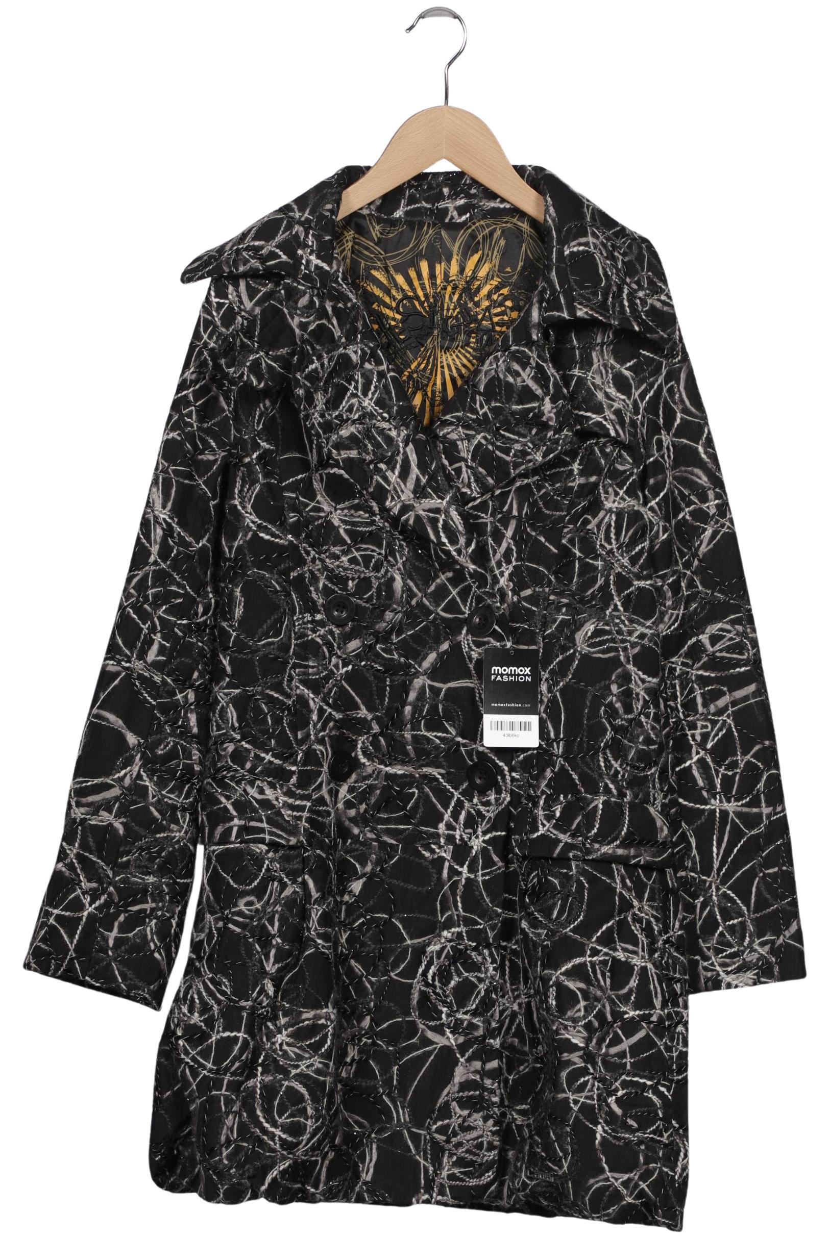 

Desigual Damen Mantel, schwarz, Gr. 42