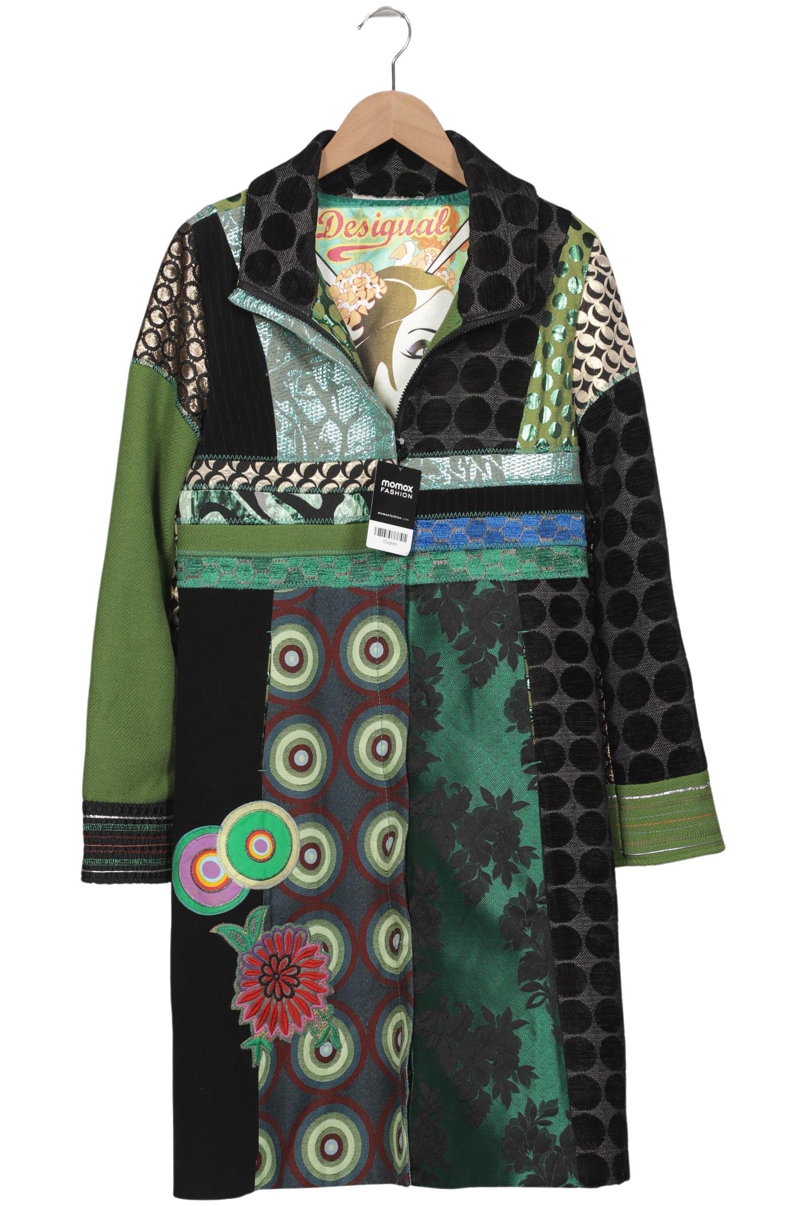 

Desigual Damen Mantel, mehrfarbig, Gr. 42
