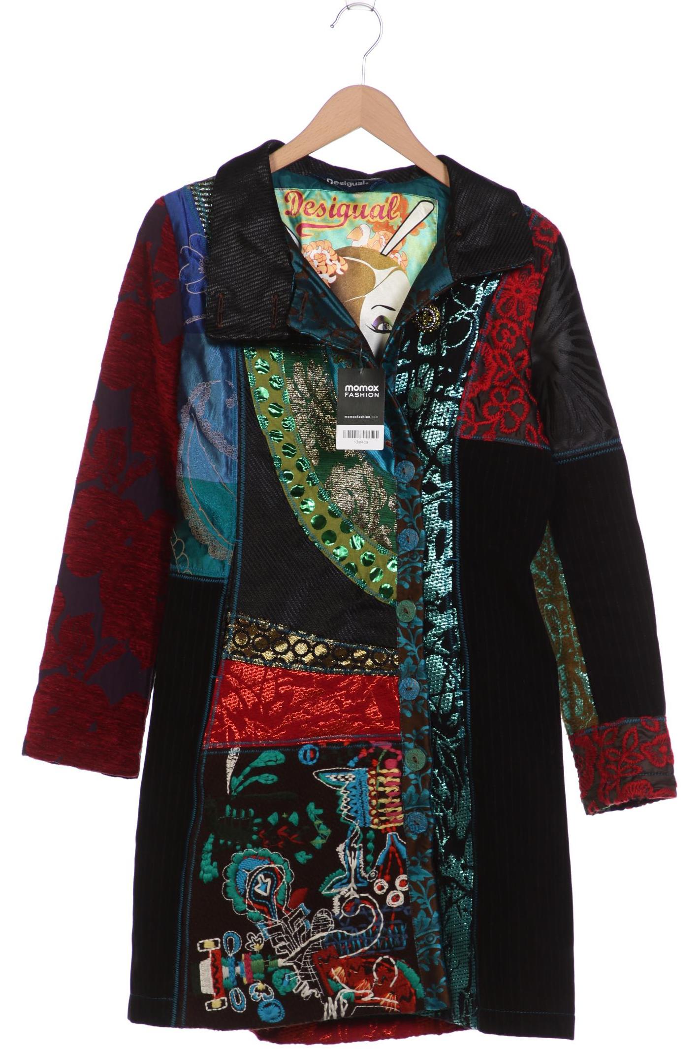 

Desigual Damen Mantel, schwarz