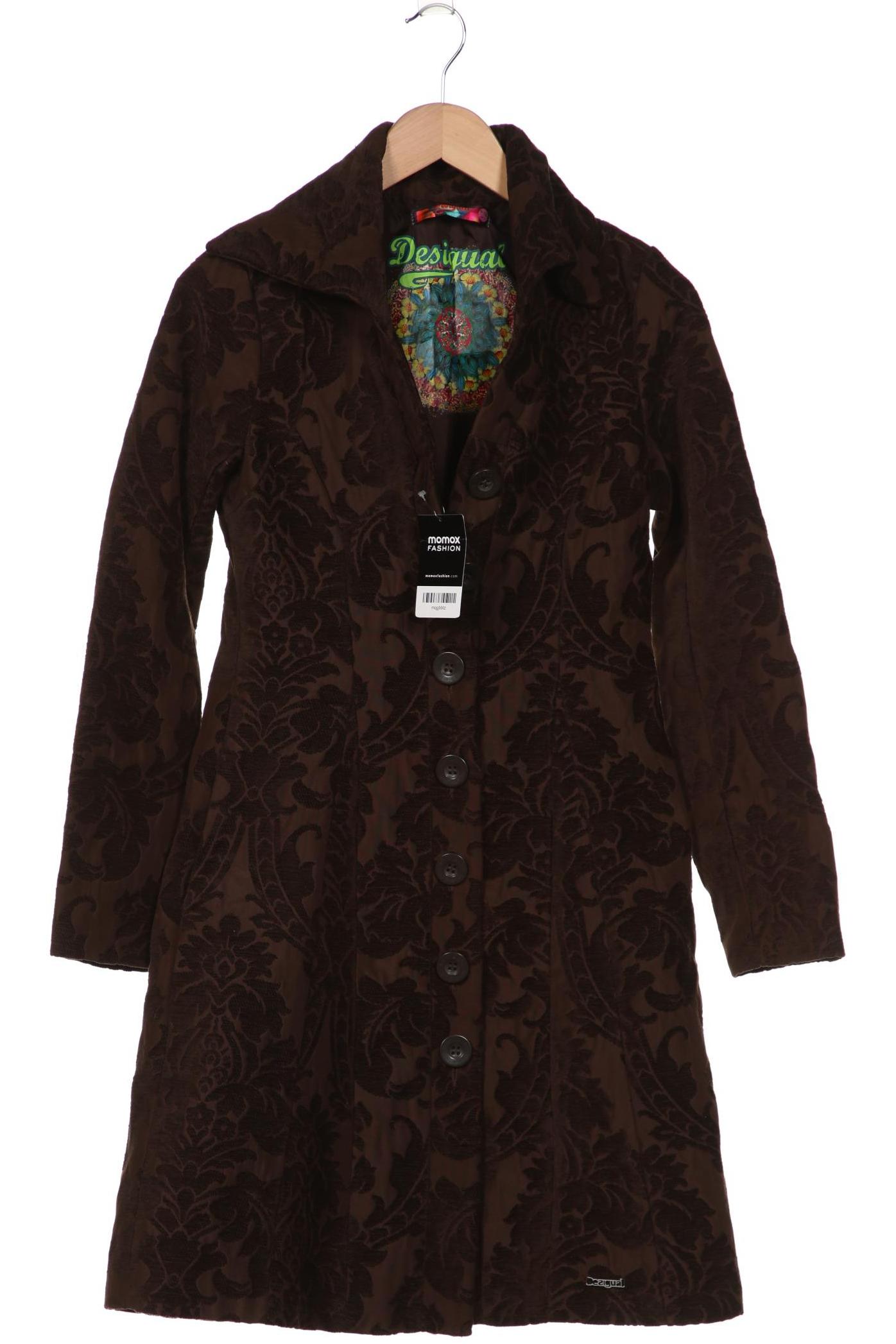 

Desigual Damen Mantel, braun, Gr. 36