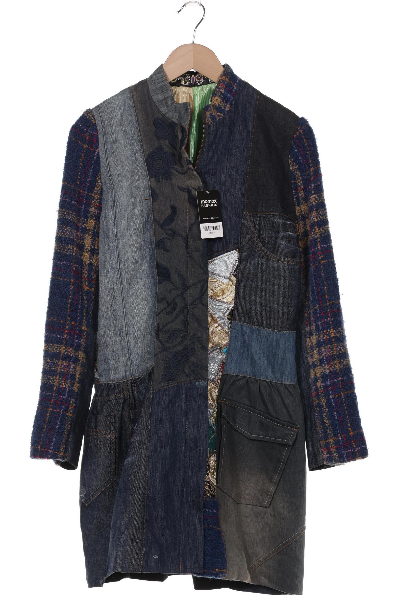 

Desigual Damen Mantel, blau, Gr. 42