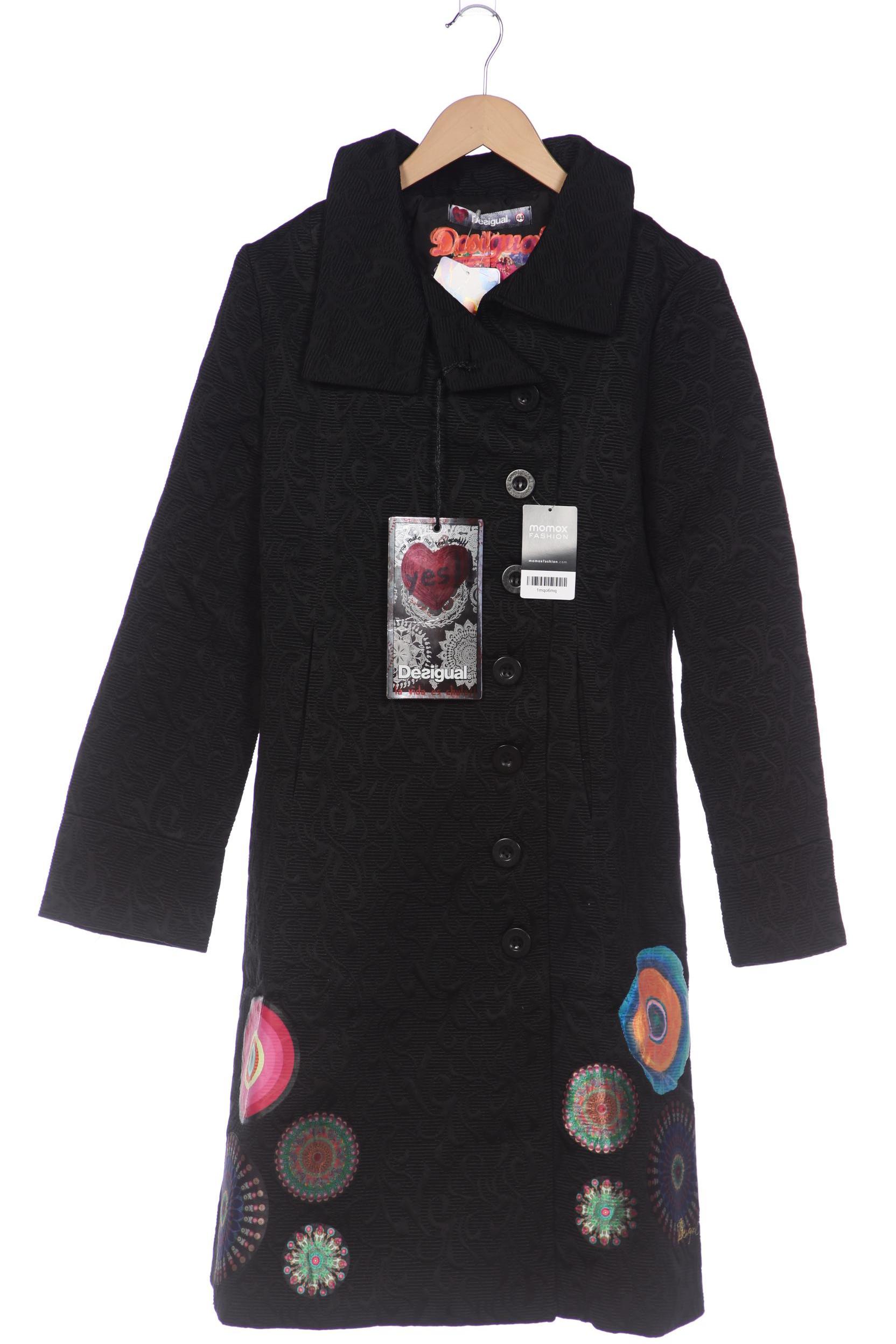 

Desigual Damen Mantel, schwarz, Gr. 44