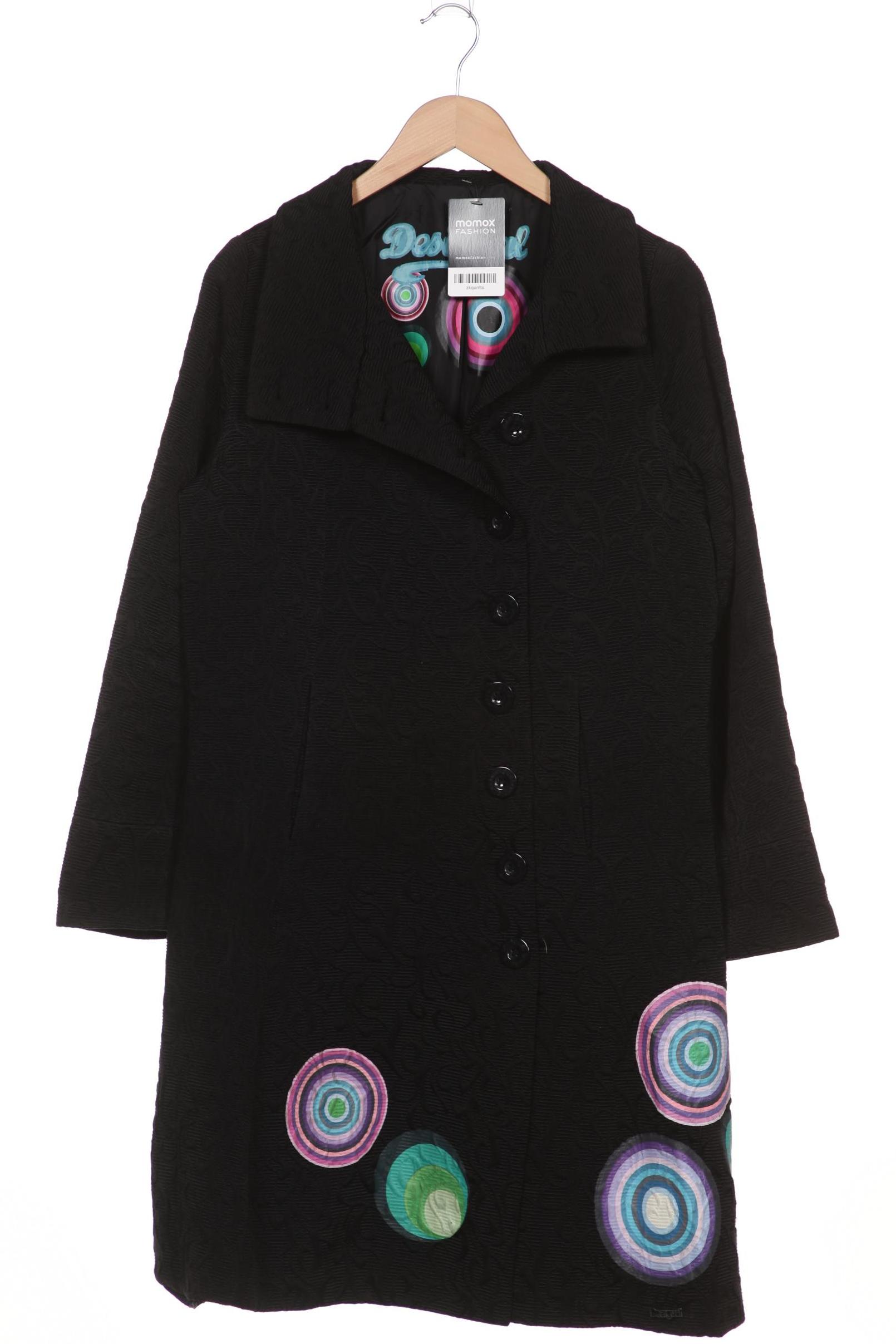 

Desigual Damen Mantel, schwarz, Gr. 44