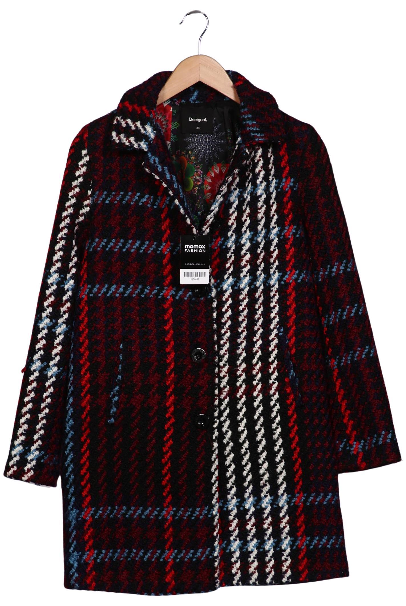 

Desigual Damen Mantel, mehrfarbig, Gr. 38