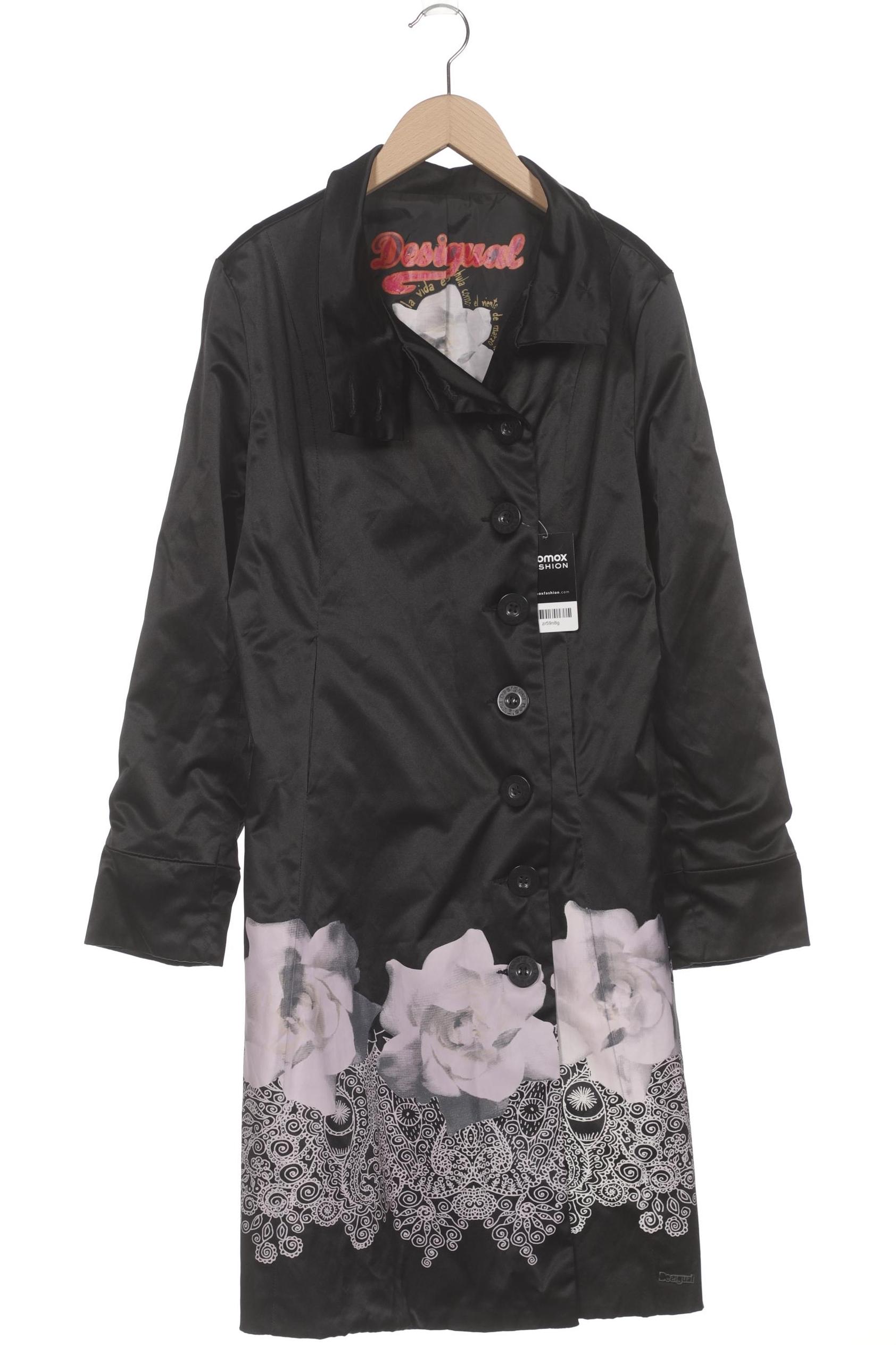 

Desigual Damen Mantel, schwarz, Gr. 38