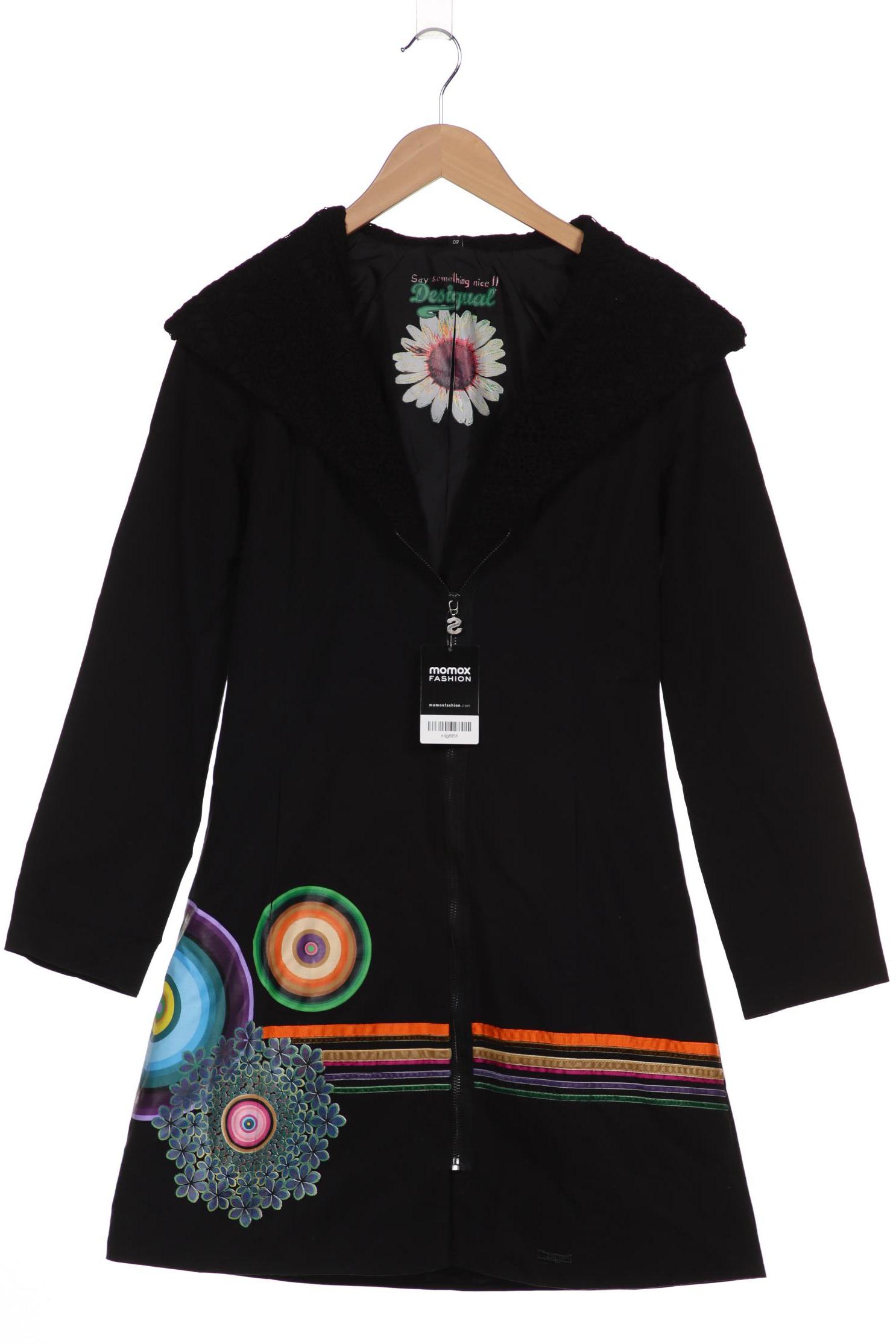

Desigual Damen Mantel, schwarz, Gr. 40