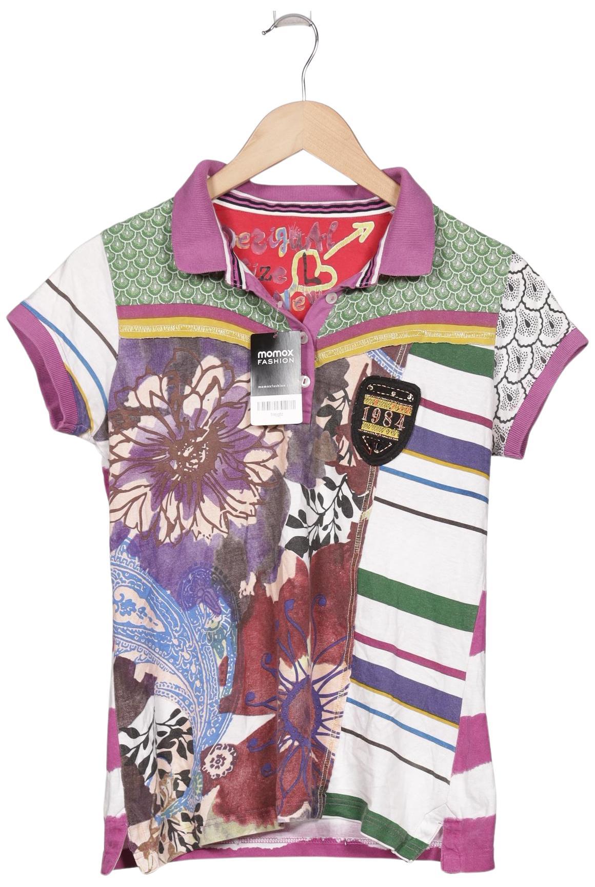 

Desigual Damen Poloshirt, mehrfarbig, Gr. 42