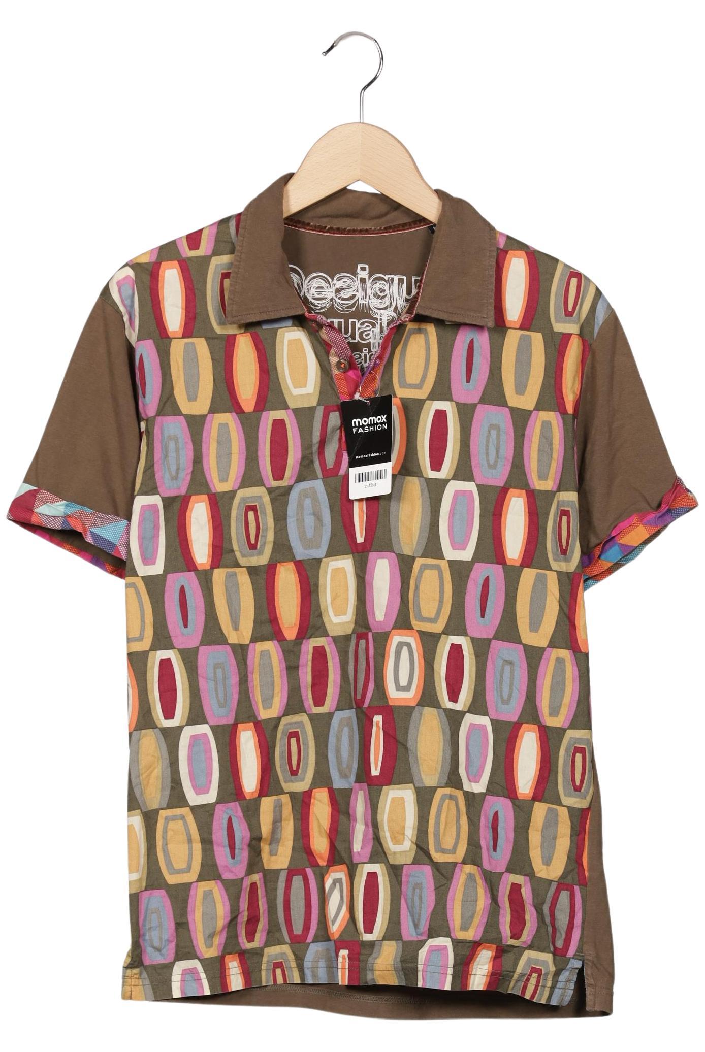 

Desigual Damen Poloshirt, braun, Gr. 38