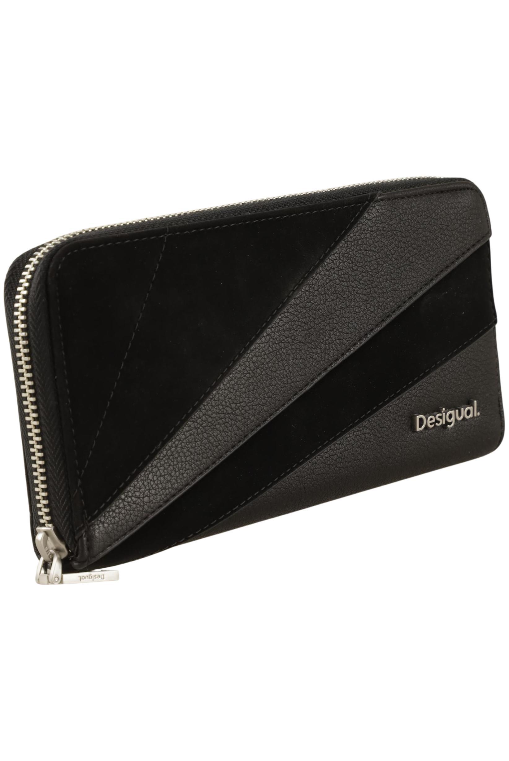 

Desigual Damen Portemonnaie, schwarz, Gr.