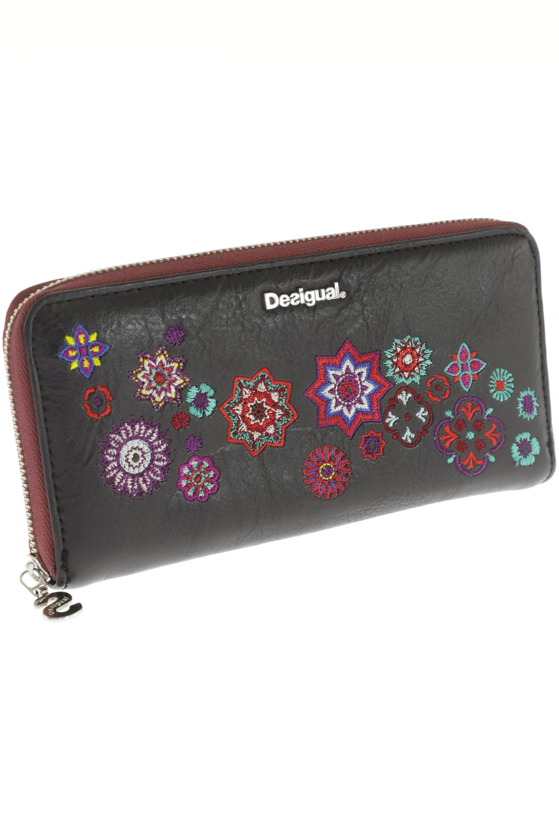 

Desigual Damen Portemonnaie, schwarz, Gr.