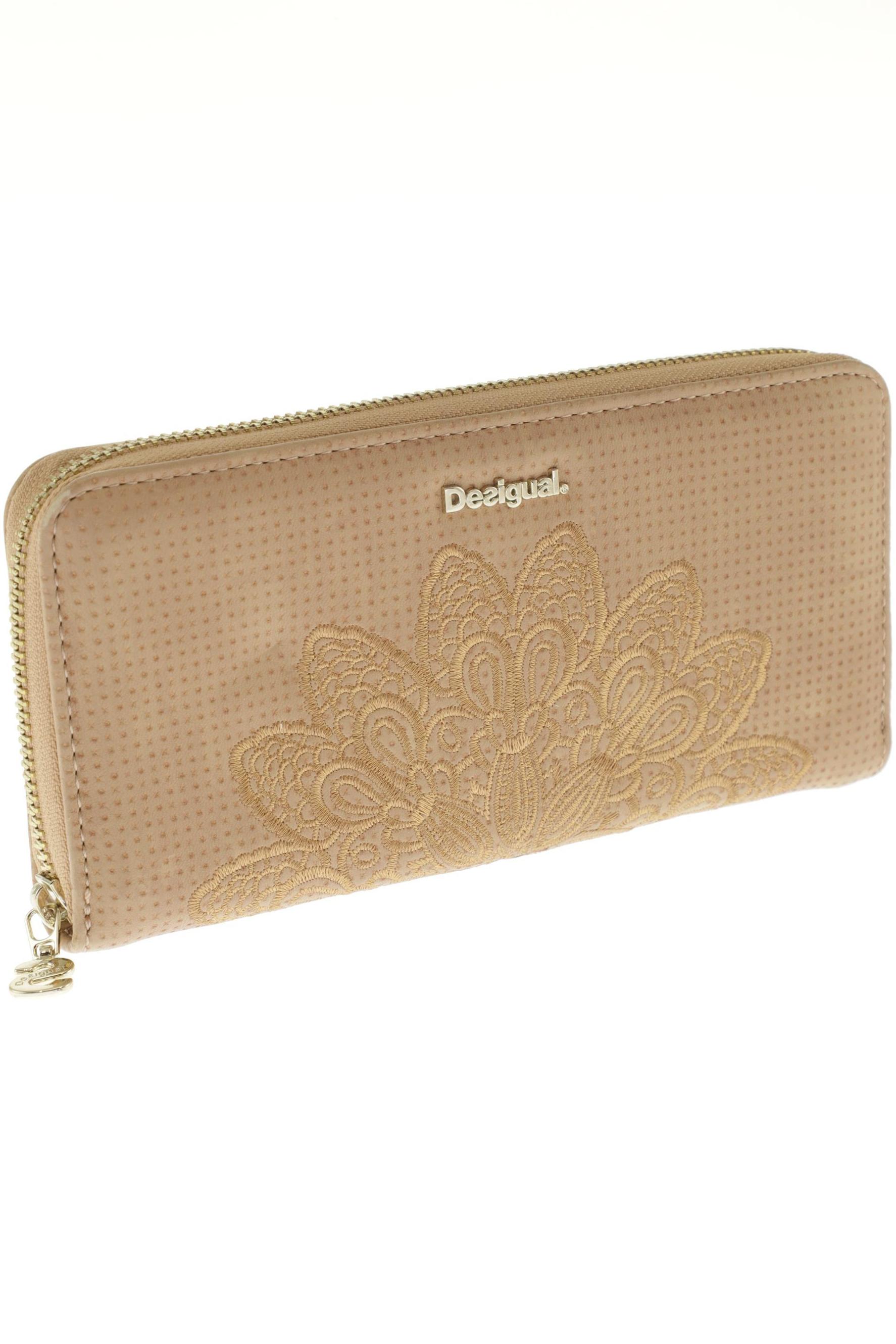 

Desigual Damen Portemonnaie, beige, Gr.