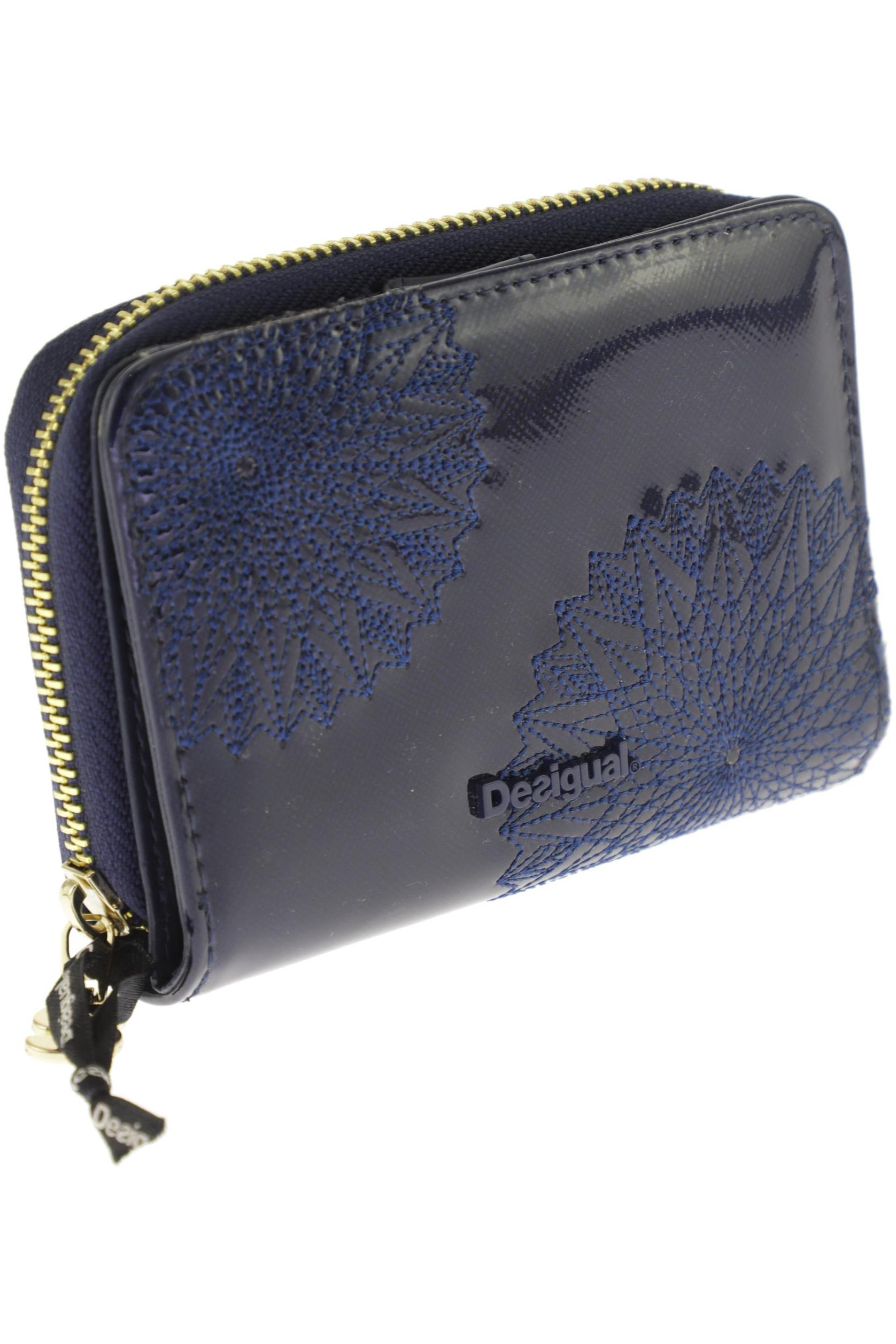 

Desigual Damen Portemonnaie, marineblau, Gr.
