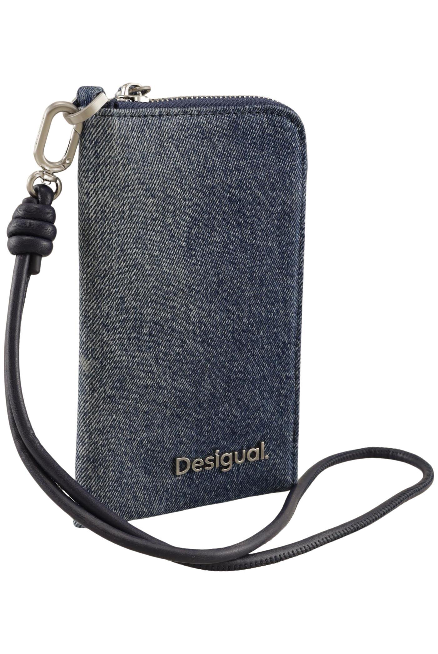 

Desigual Damen Portemonnaie, blau, Gr.