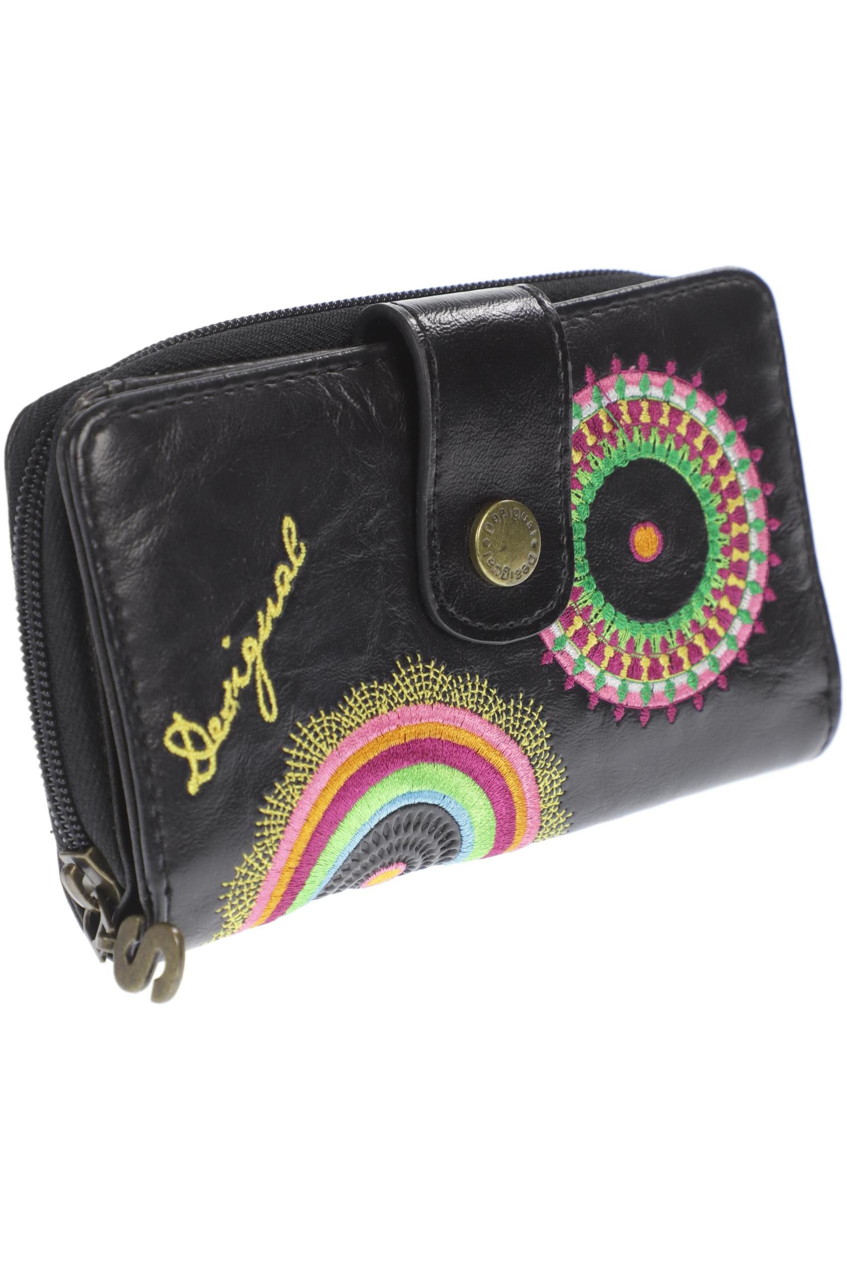 

Desigual Damen Portemonnaie, schwarz, Gr.
