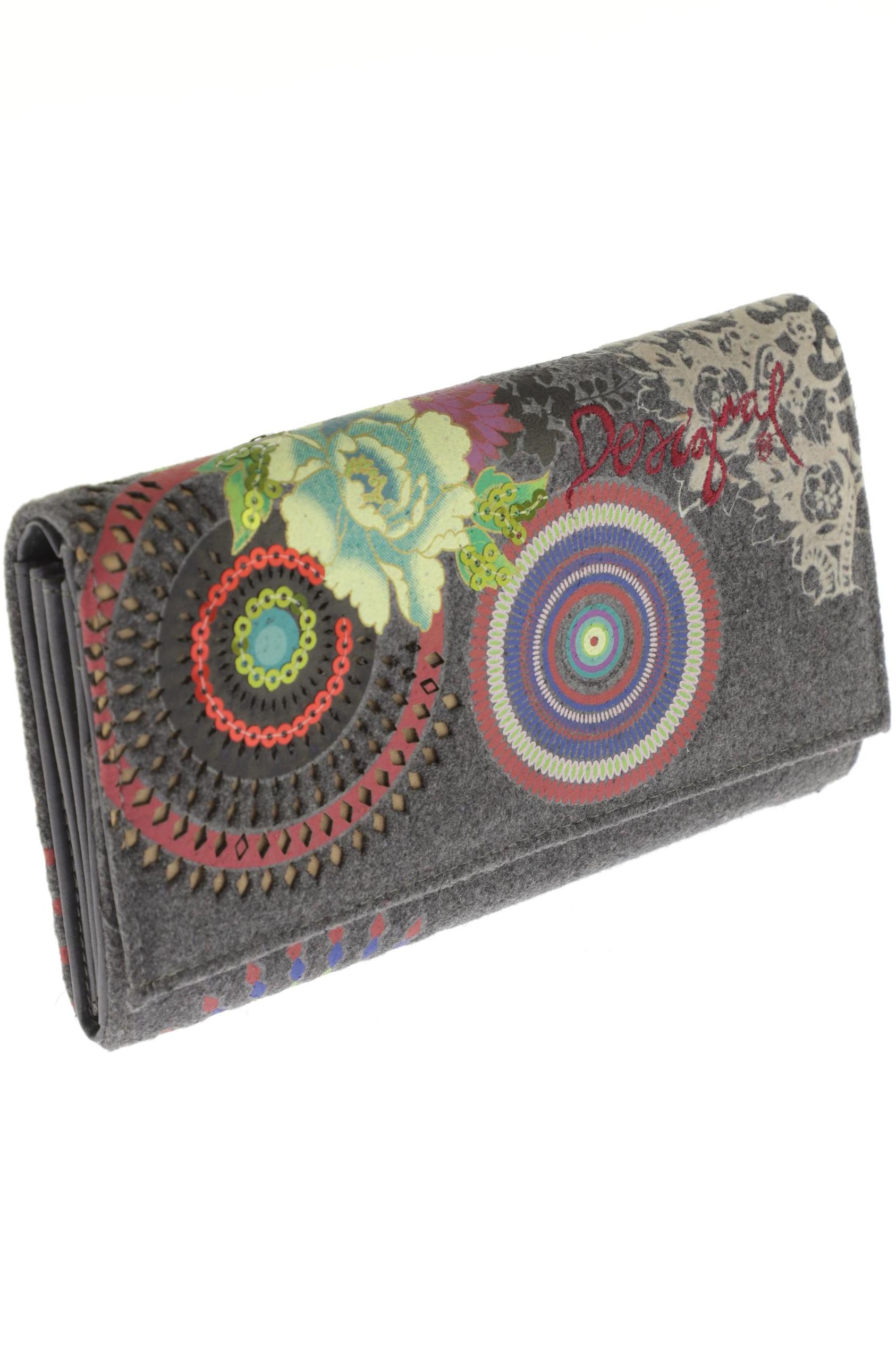 

Desigual Damen Portemonnaie, grau, Gr.