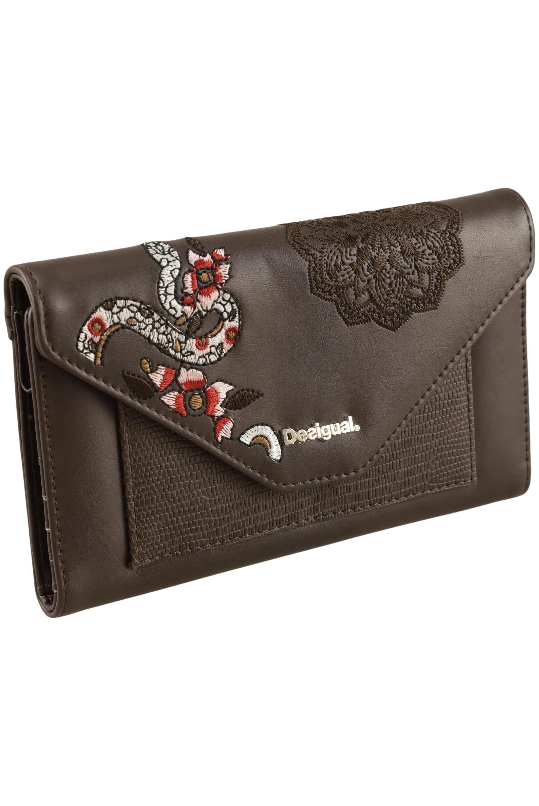 

Desigual Damen Portemonnaie, braun, Gr.