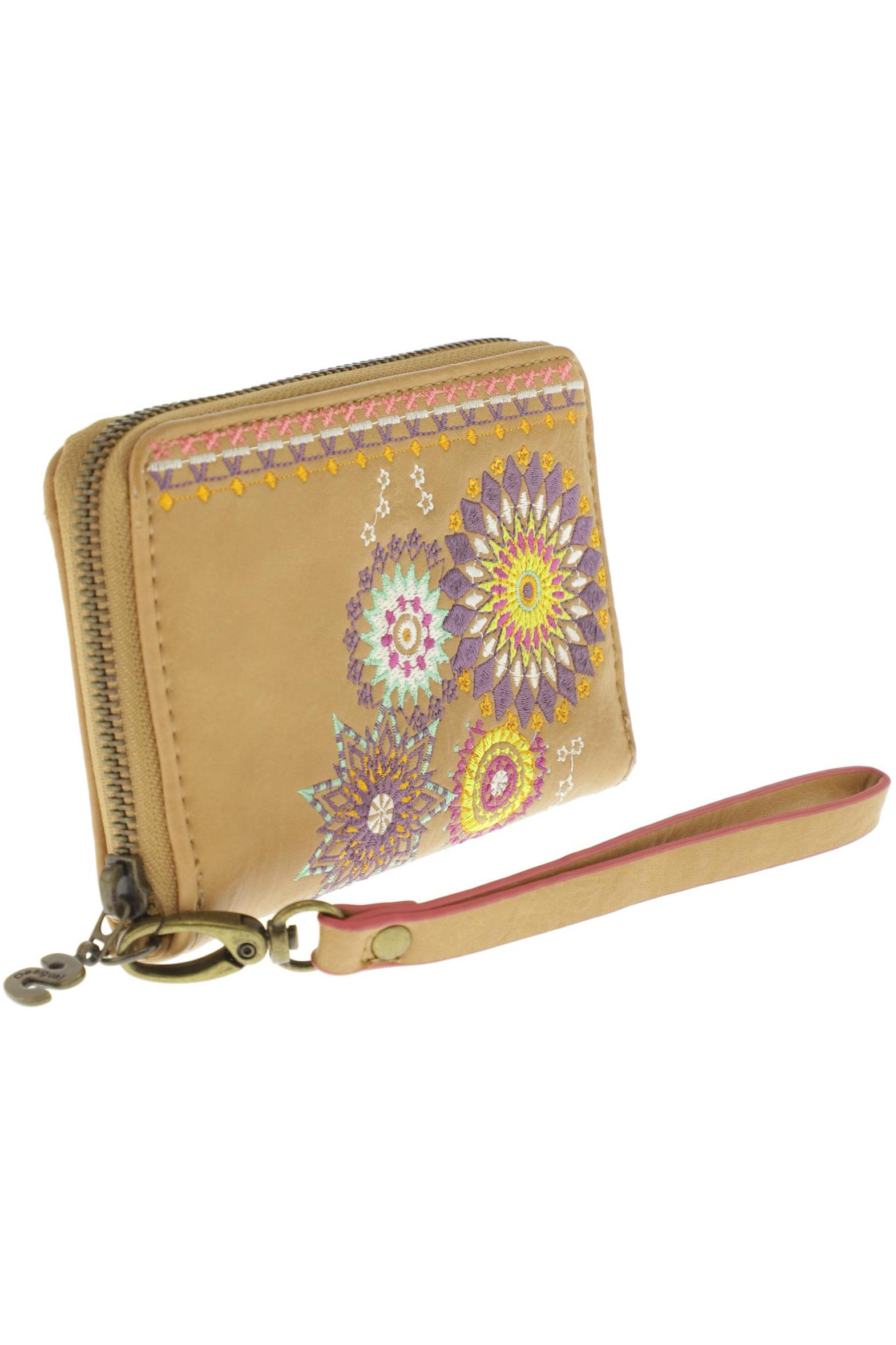 

Desigual Damen Portemonnaie, beige, Gr.