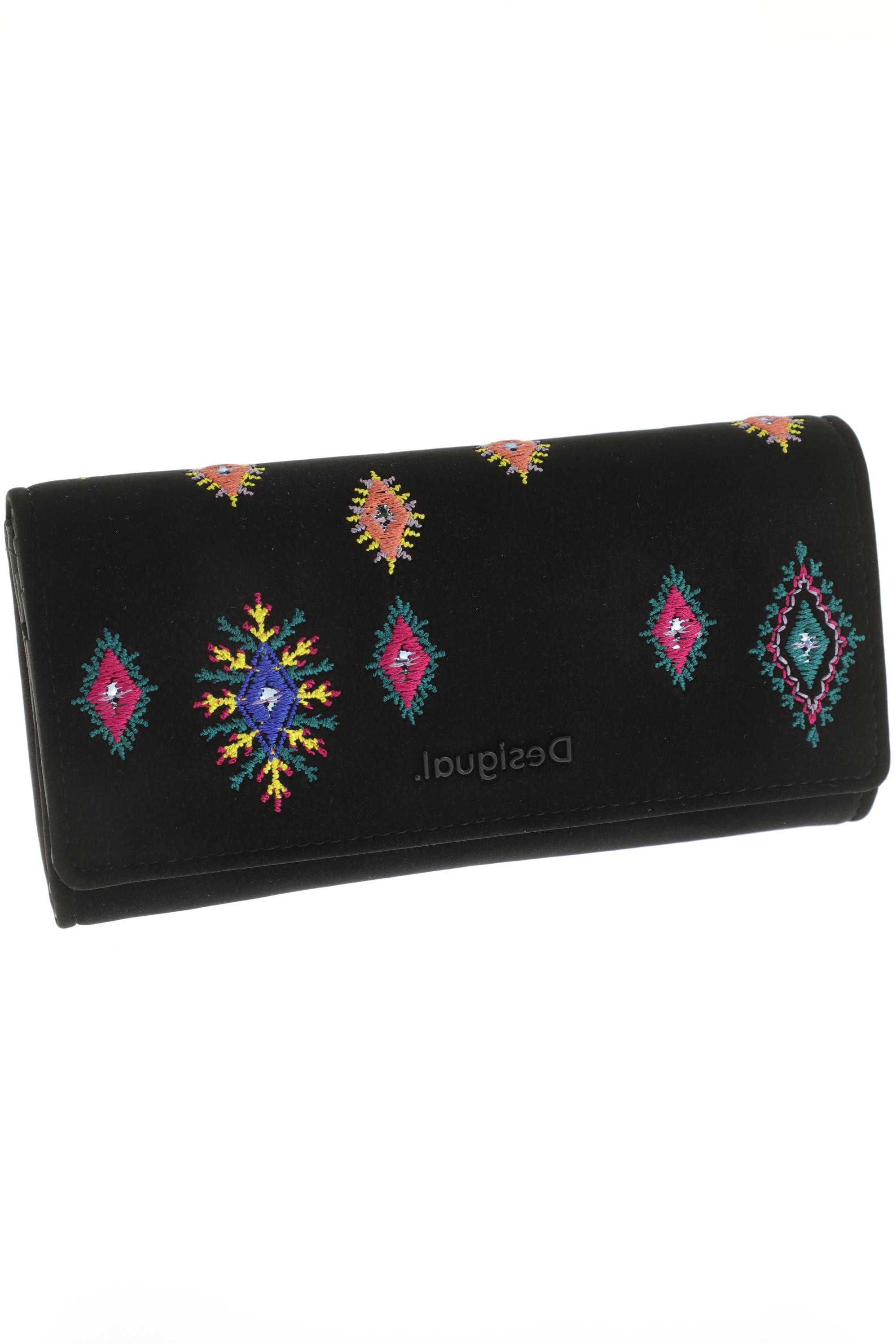 

Desigual Damen Portemonnaie, schwarz, Gr.